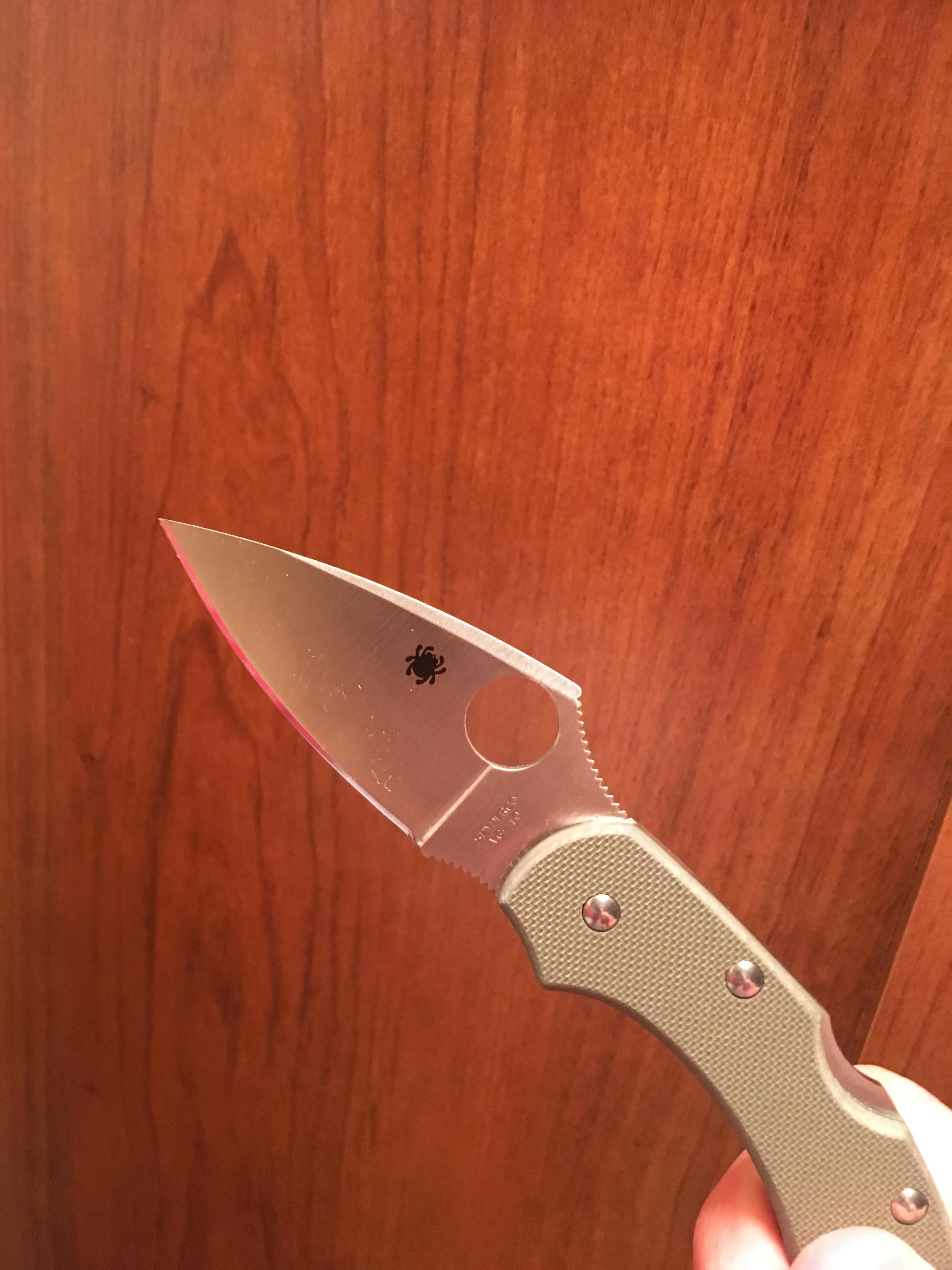 First legit Spyderco r/knives