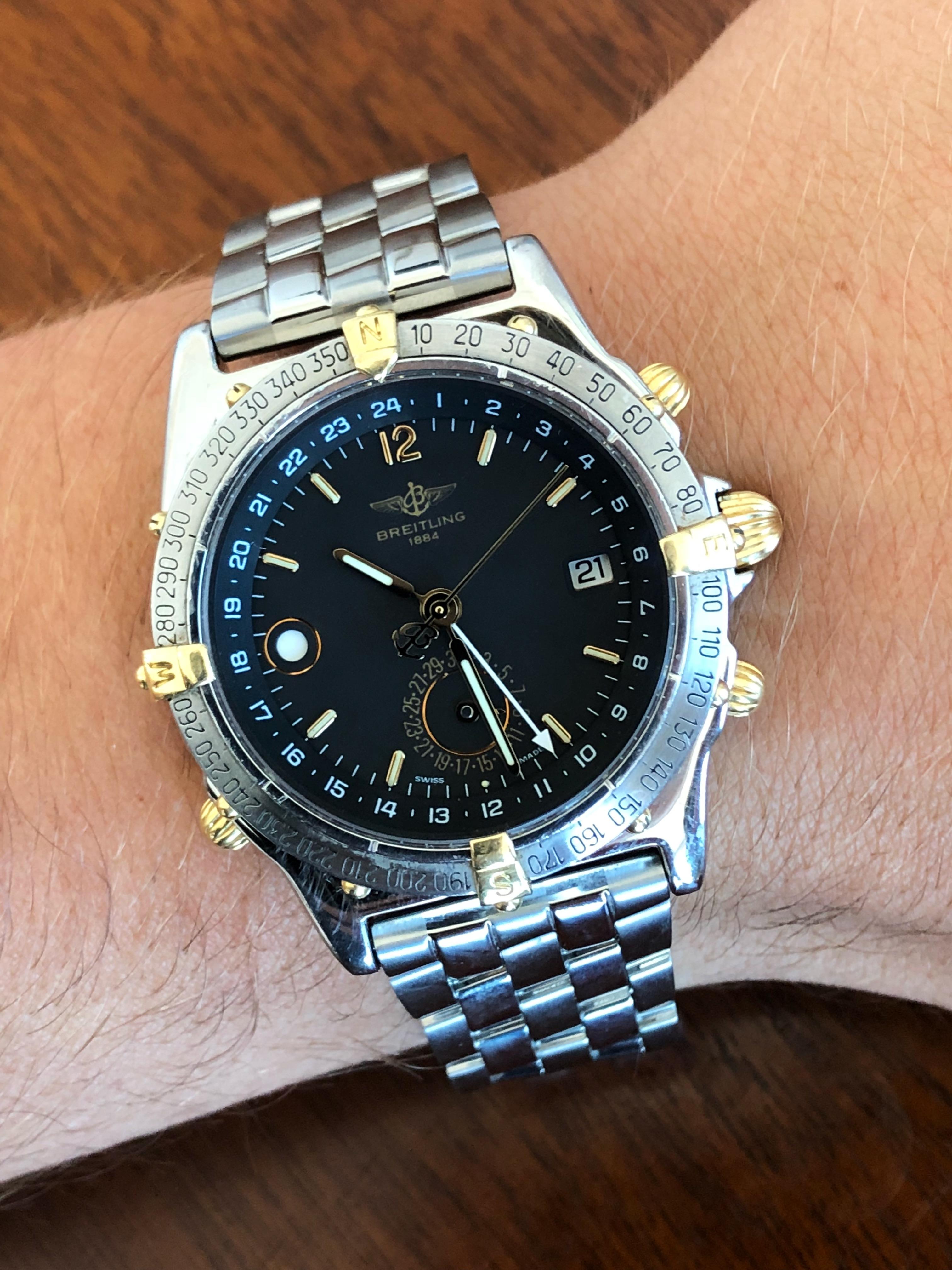 [Breitling] My Black & Gold Windrider r/Watches