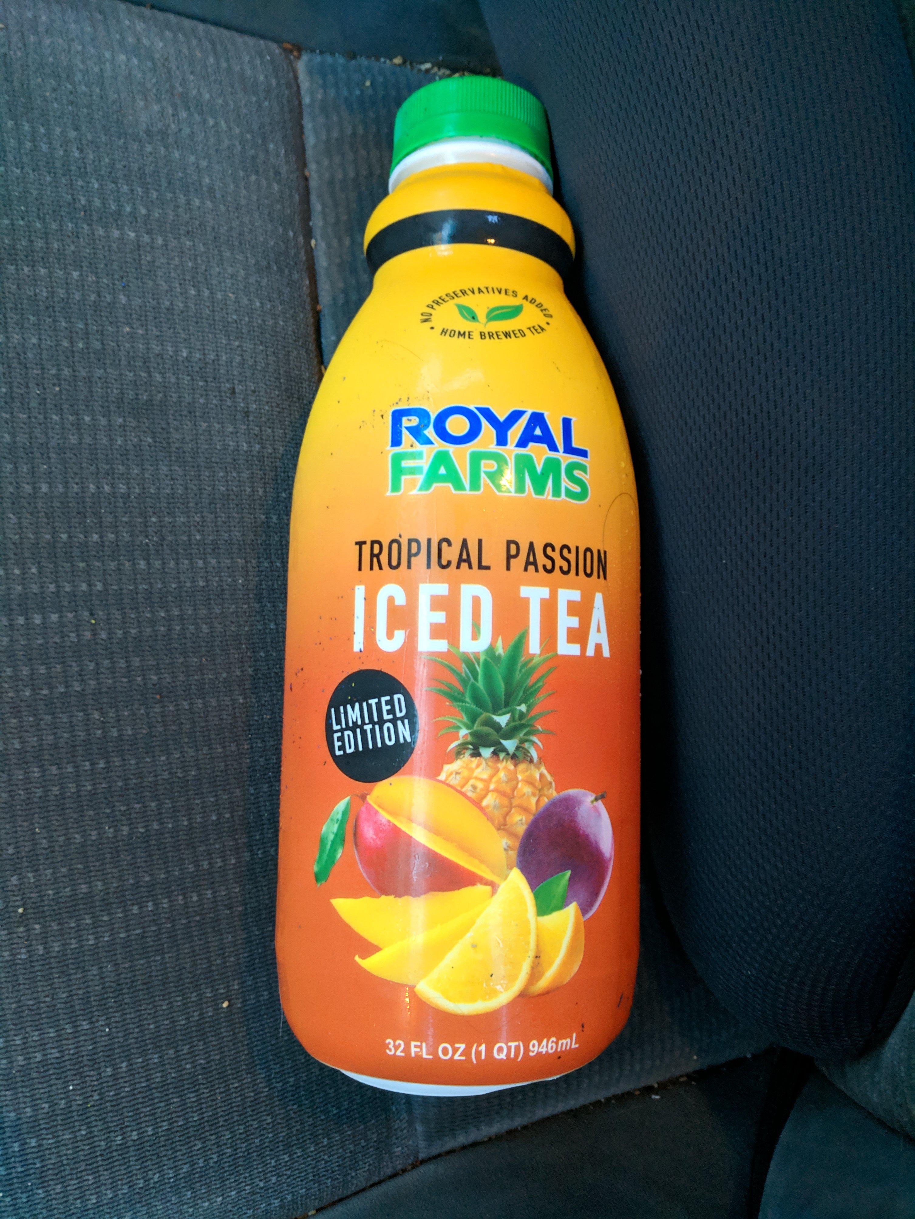 LTO Royal Farms tropical passion tea r/ToFizzOrNotToFizz