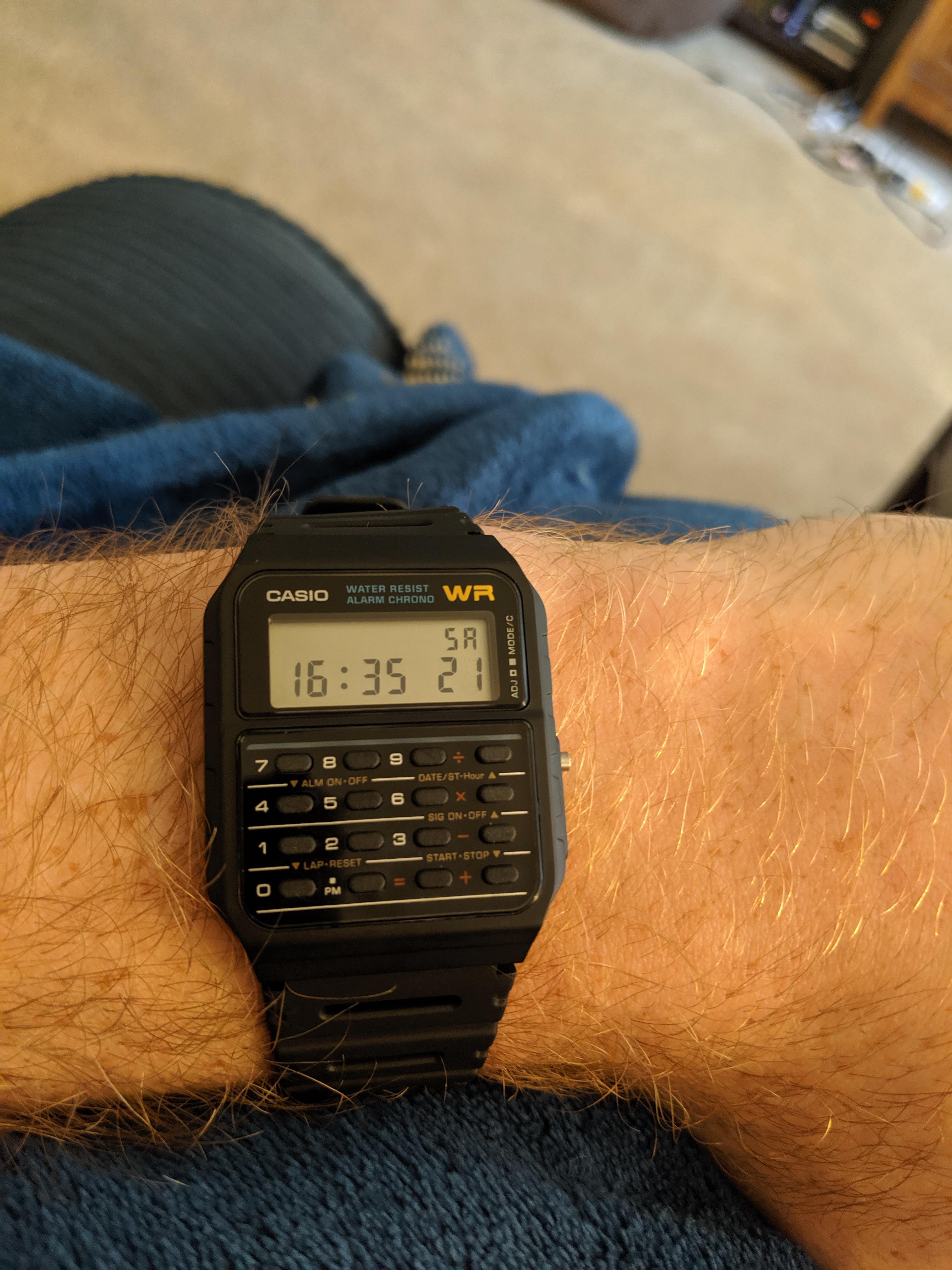 Casio Calculator Watch 1980s World of Watches