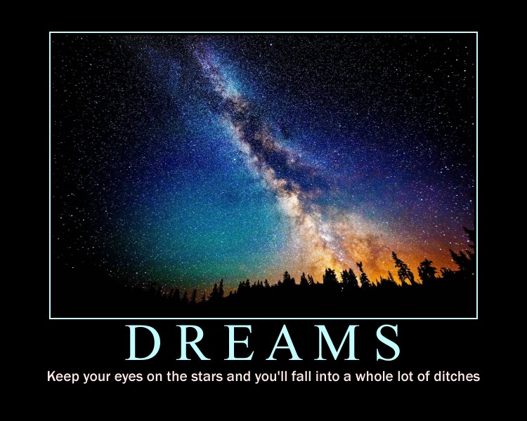 Dreams r/Demotivational
