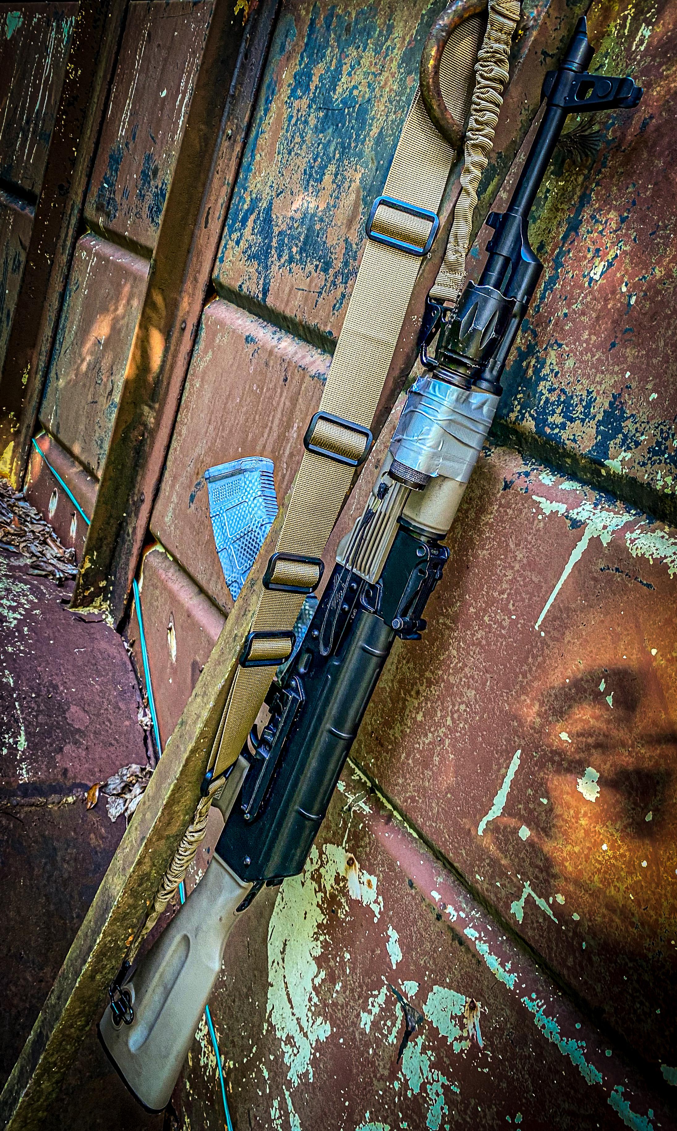 Any love for ducttaped flashlights? r/ak47