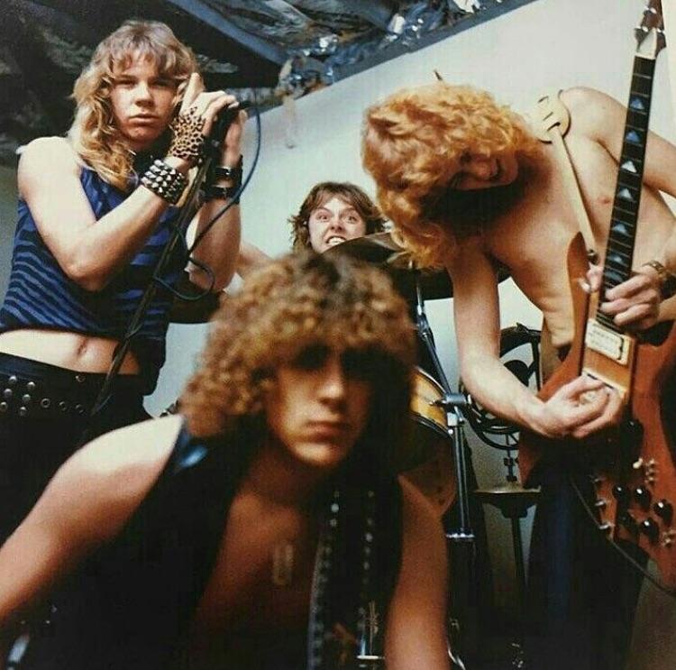 Thankful for these 4 making the greatest metal band there has ever been