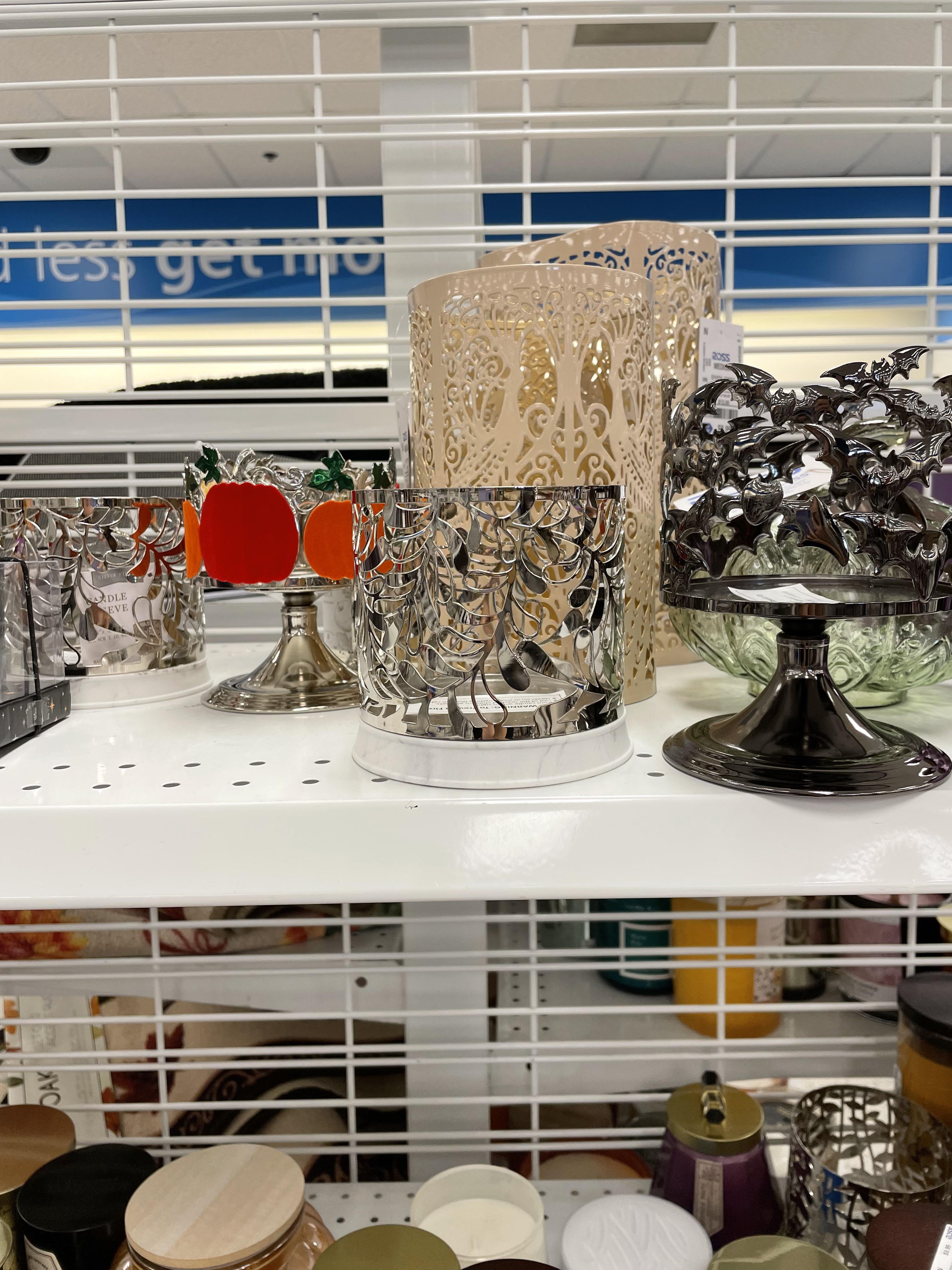 I’ve seen lots of cute candle holders out and about lately — these are