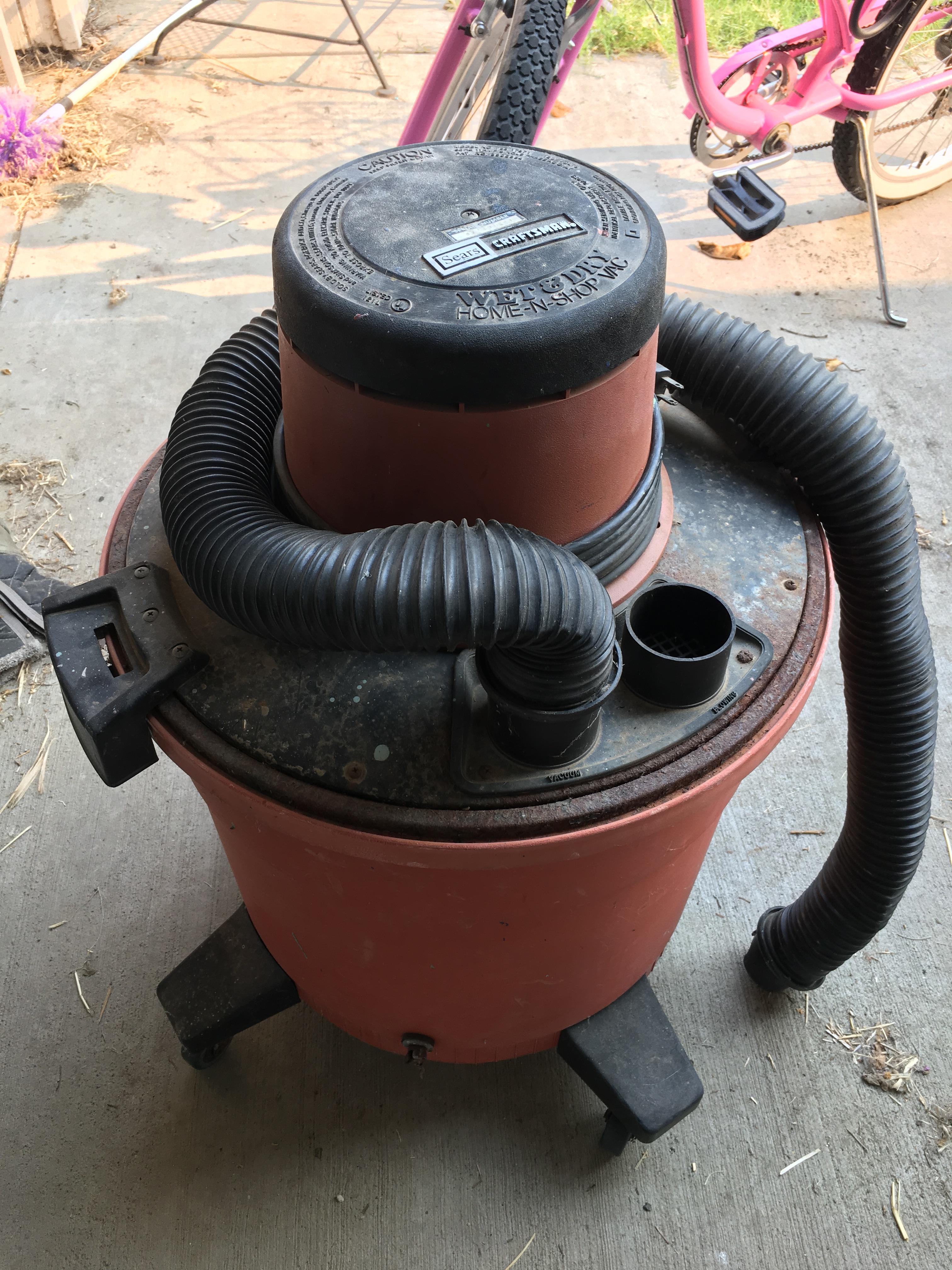 My mom bought this shop vac around 1980. It still works perfectly. r