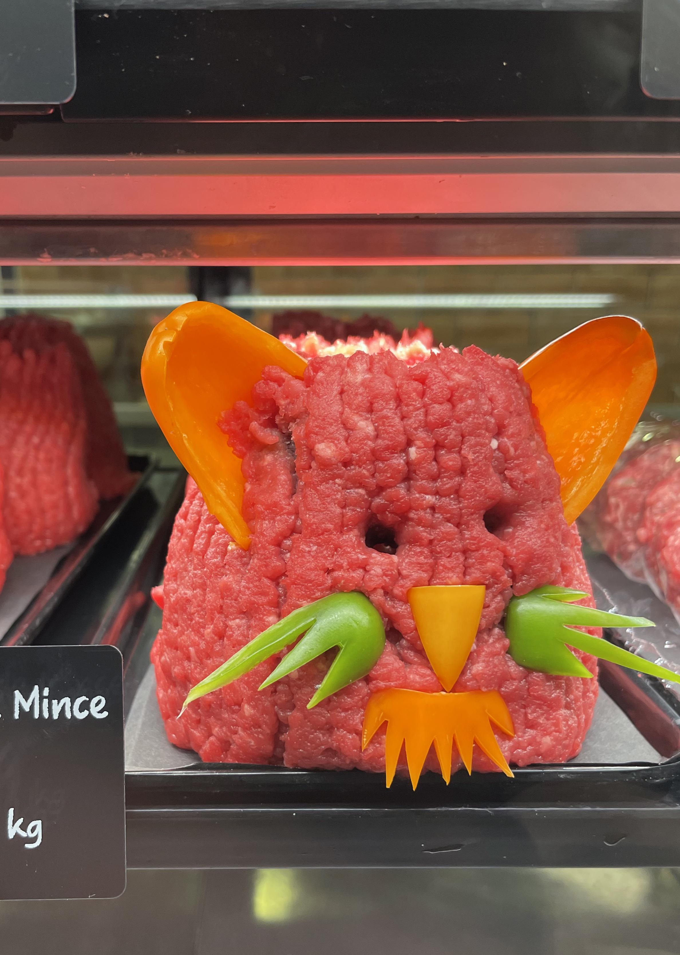 Mince art is back at Thorndon New World r/Wellington