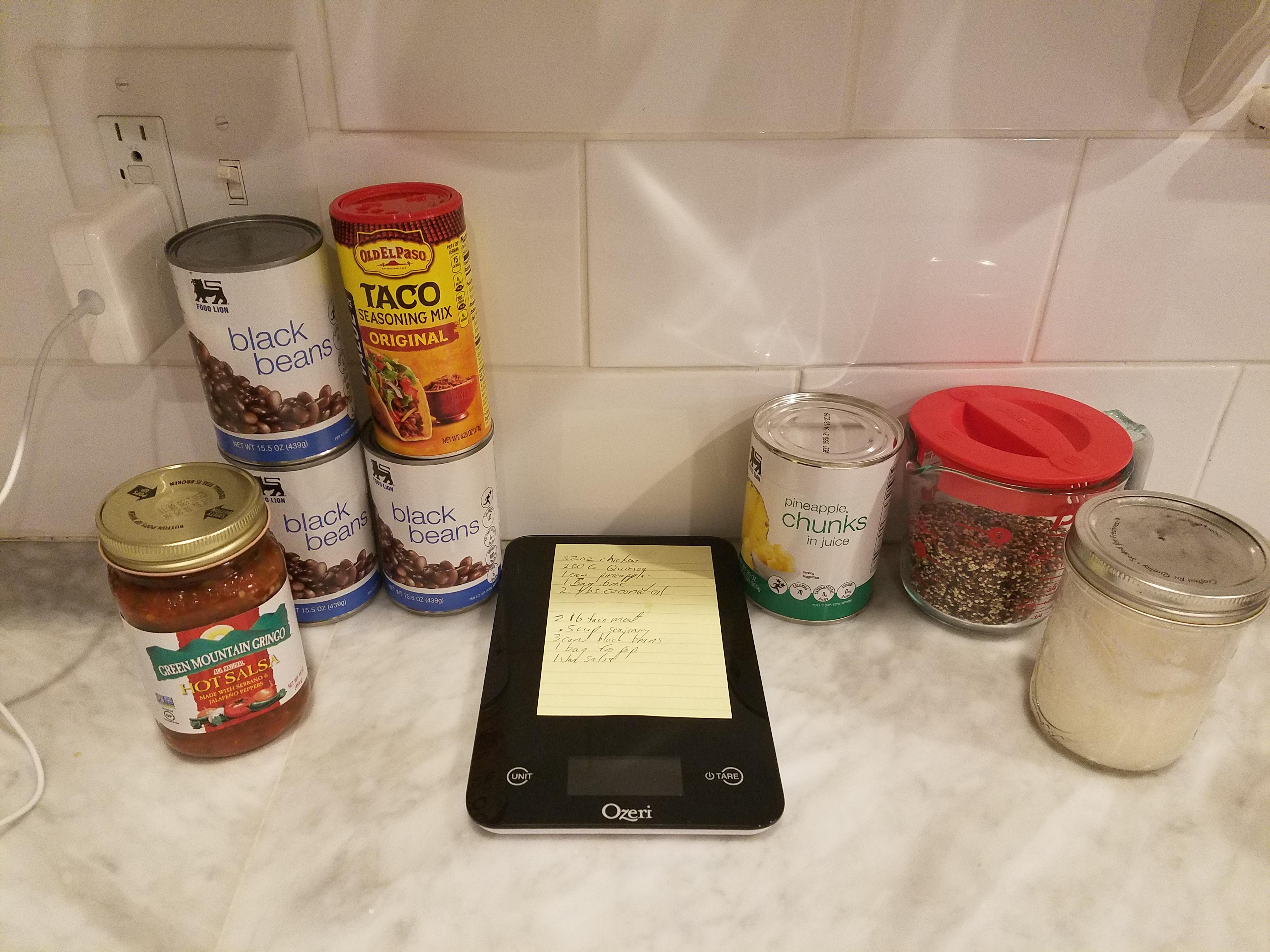 Getting ready for tomorrow morning r/MealPrepSunday