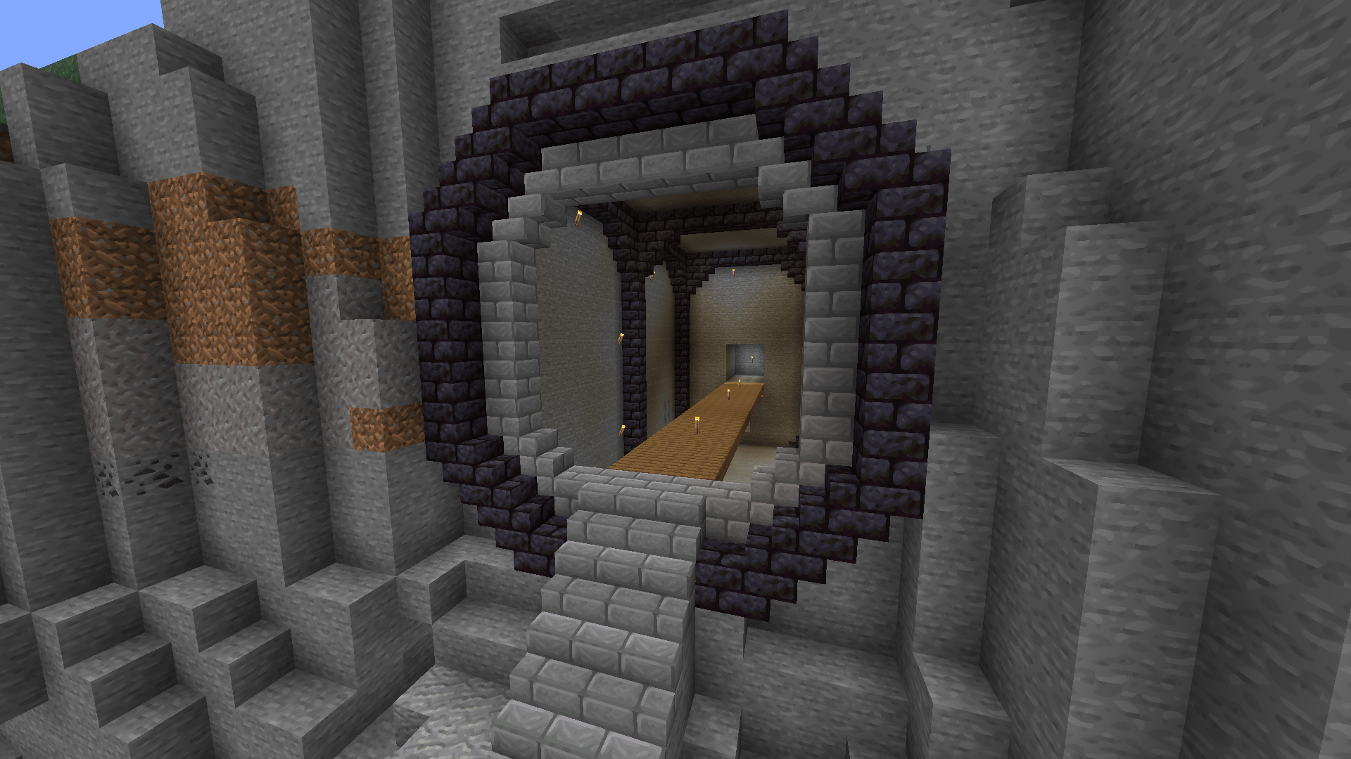 I'm building a cave base, and this is the entrance (WIP). What should I