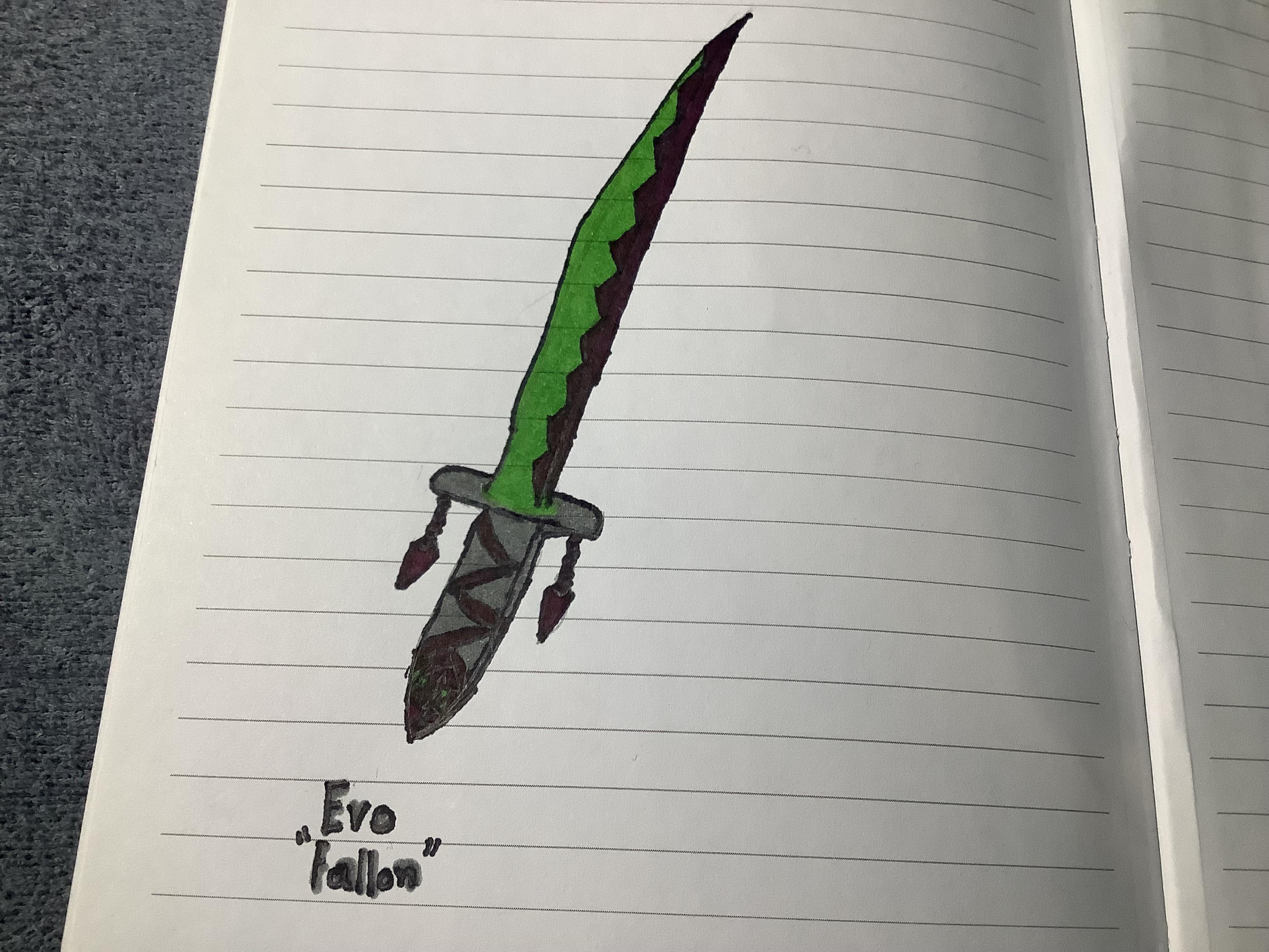 Knife Concept Art For MM2 Mm2subreddit