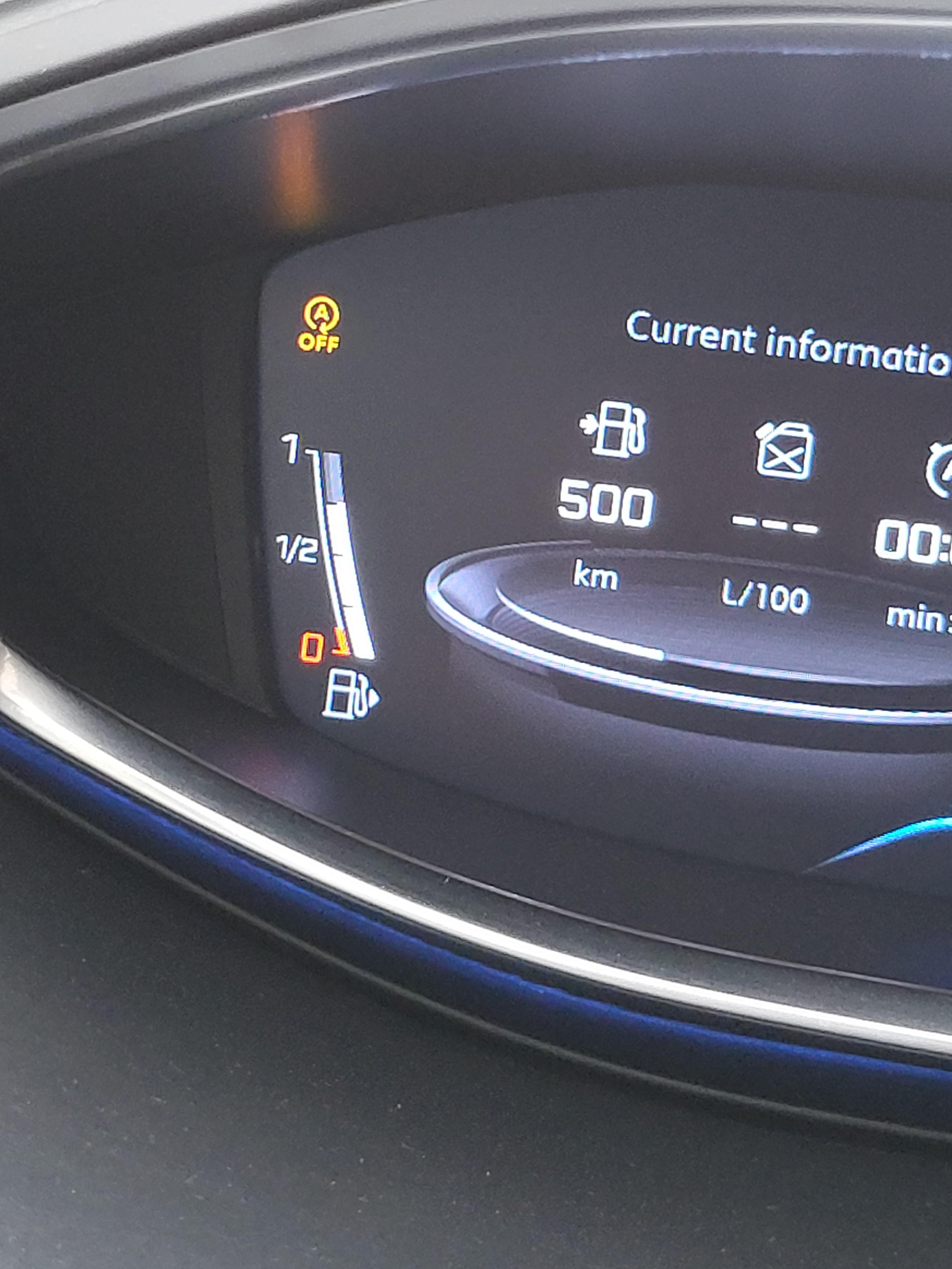 Today was the first time I see Echo mode off sign appeared in my