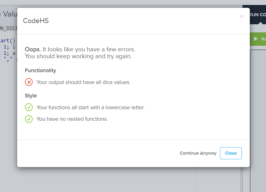 5.9.4 Inventory codehs
