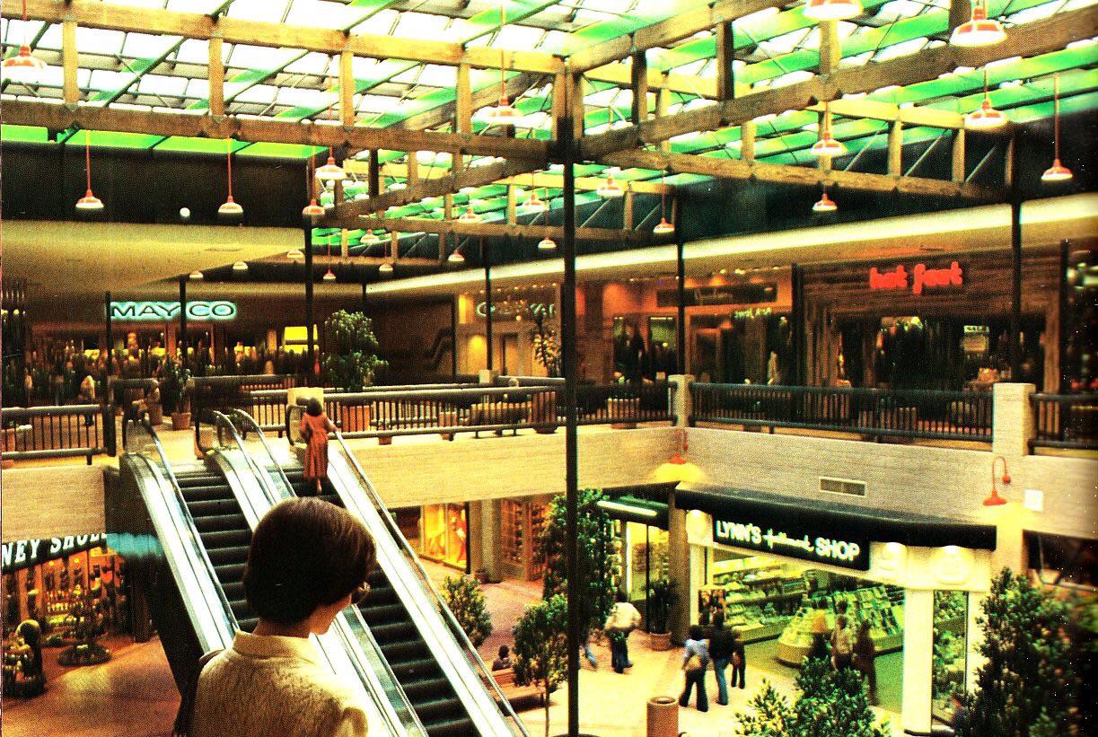 A very late 70s looking shot of La Jolla Village Square in La Jolla