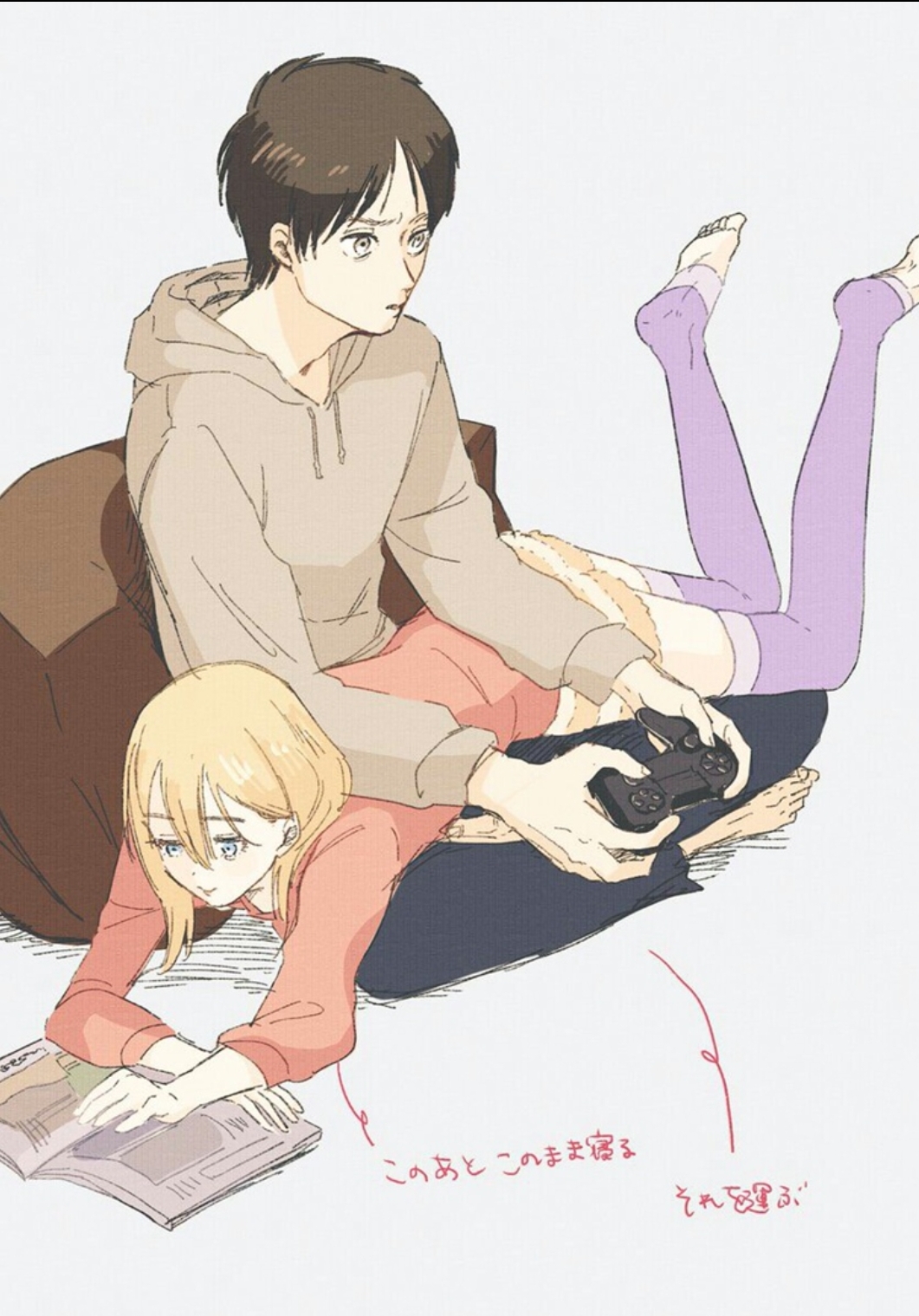 Eren & Historia [FanArt by Мюсли Хистории Рейсс] r/ShingekiNoKyojin