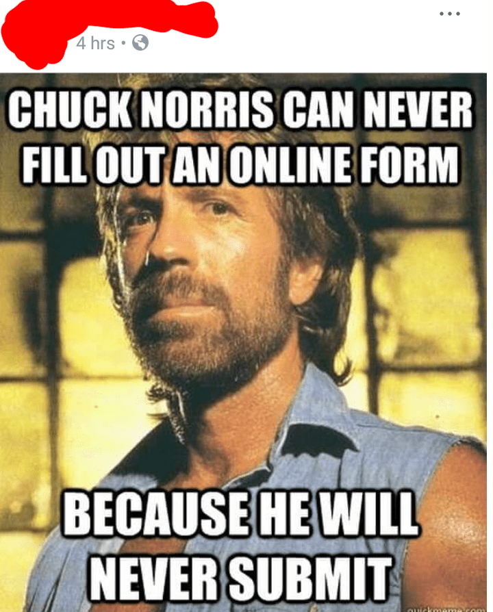 Le epic Chuck Norris joke 😂😂