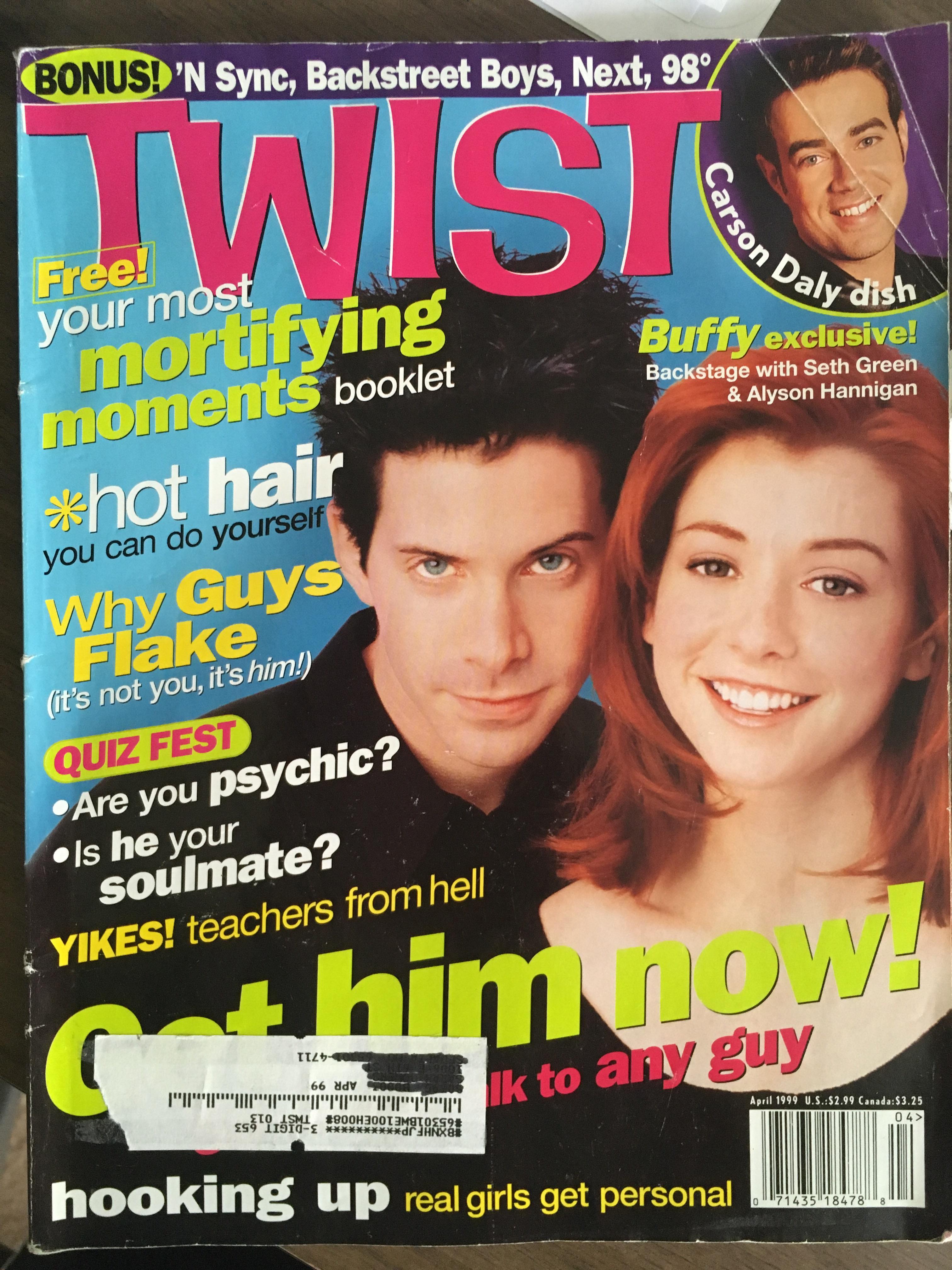 This magazine is 20 years old this month. I was thrilled when they were