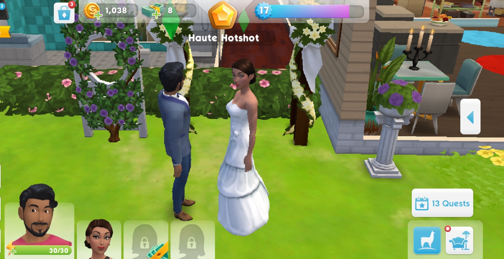 My 2 Sims got married today!! r/thesims