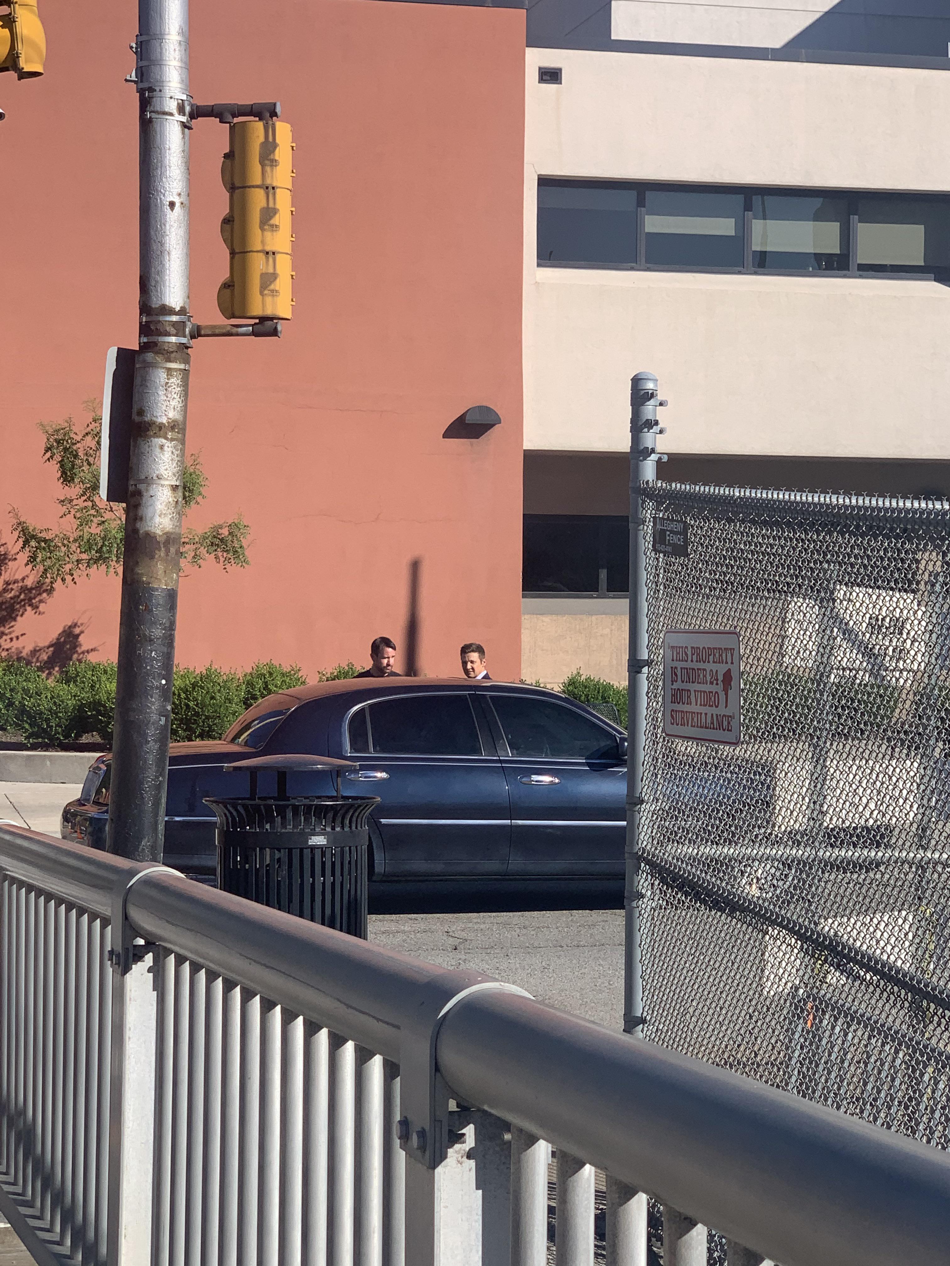 Jeremy Renner filming Mayor of Kingstown in the Strip today. r/pittsburgh