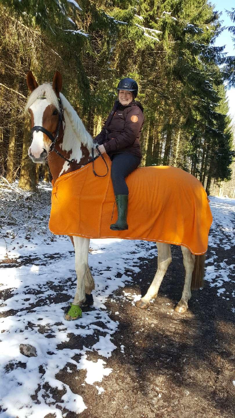 This is one sweet 4 years old horse. I hope she will fully recover and