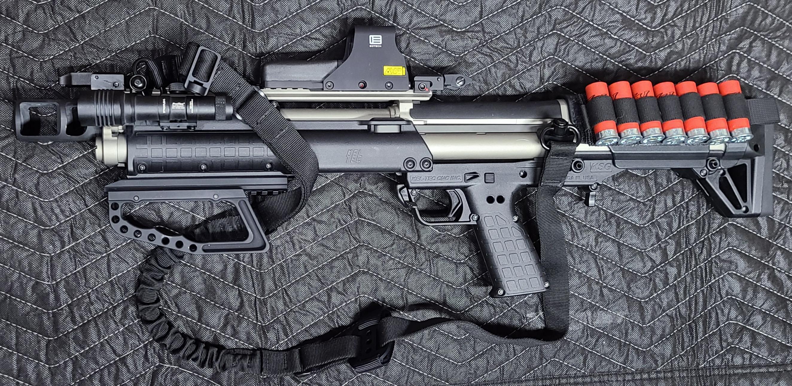 41 Slugs KelTec’s KSG25 Bullpup Shotgun Has Unlimited Ammo The
