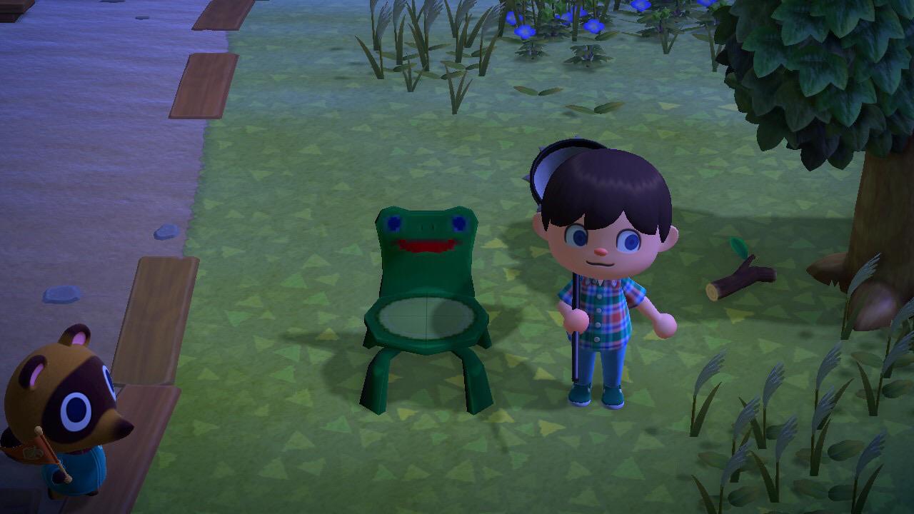 Froggy Chair ACNH Edition r/ACHacks