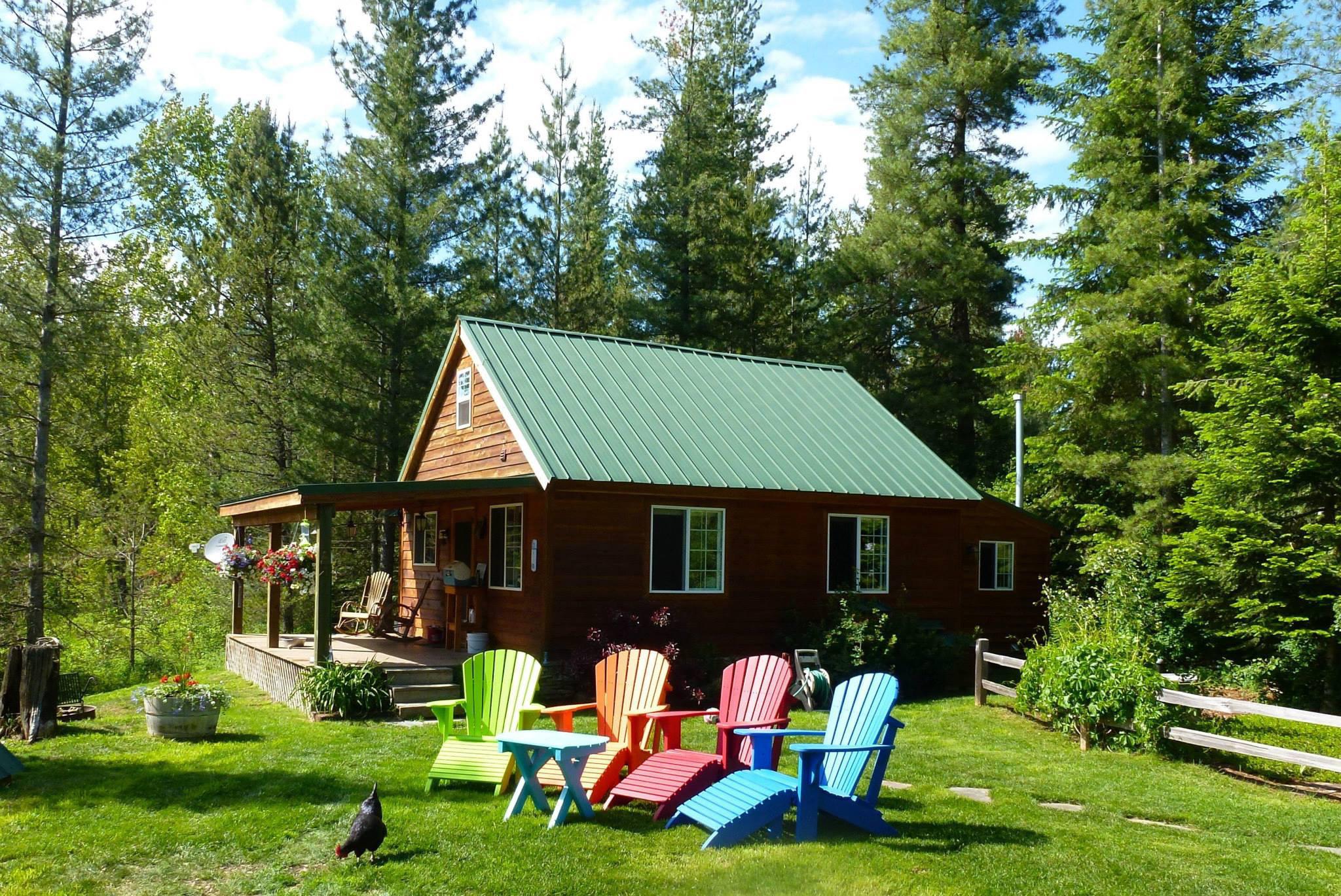 Off Grid Cabin I built in North Idaho. r/CabinPorn