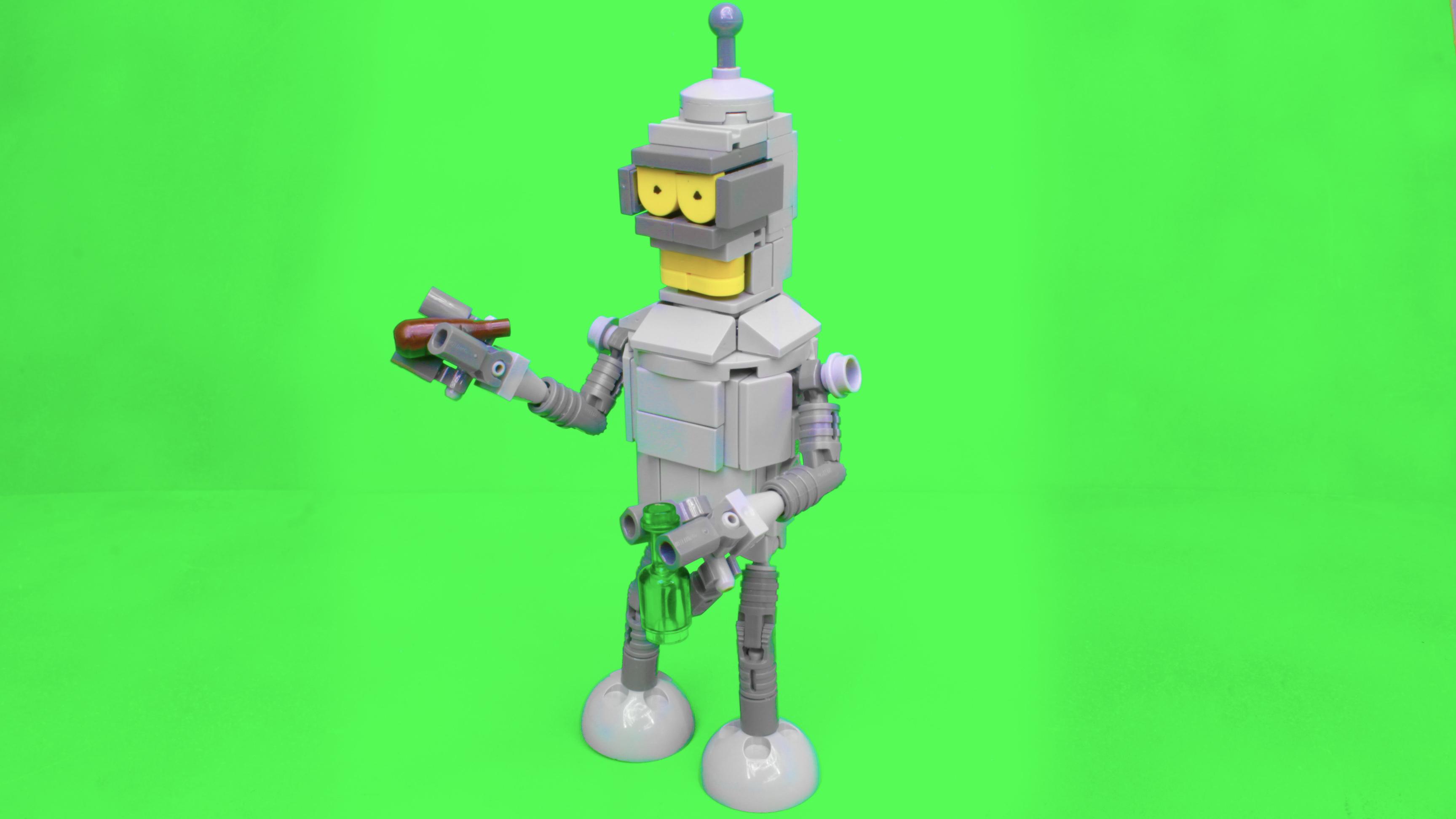 I made Bender lego