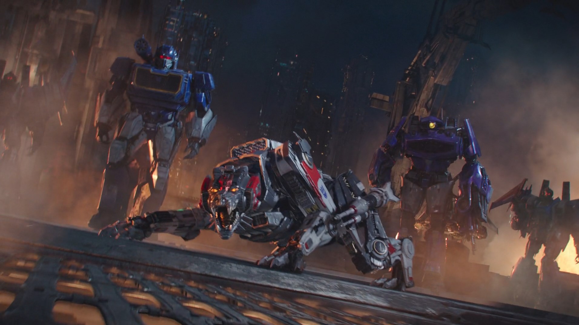 Fun fact Ravage is the only Decepticon to be called by name onscreen