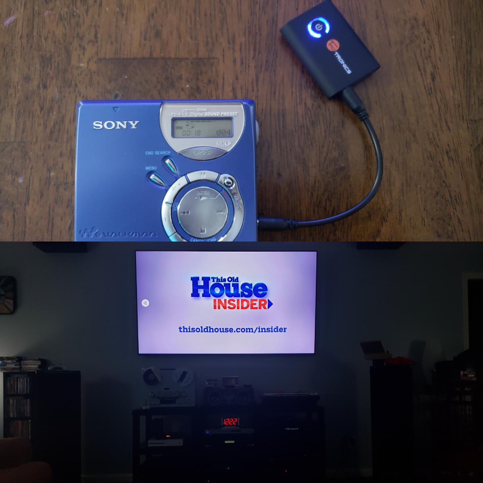 BOOM bluetooth minidisc! r/minidisc