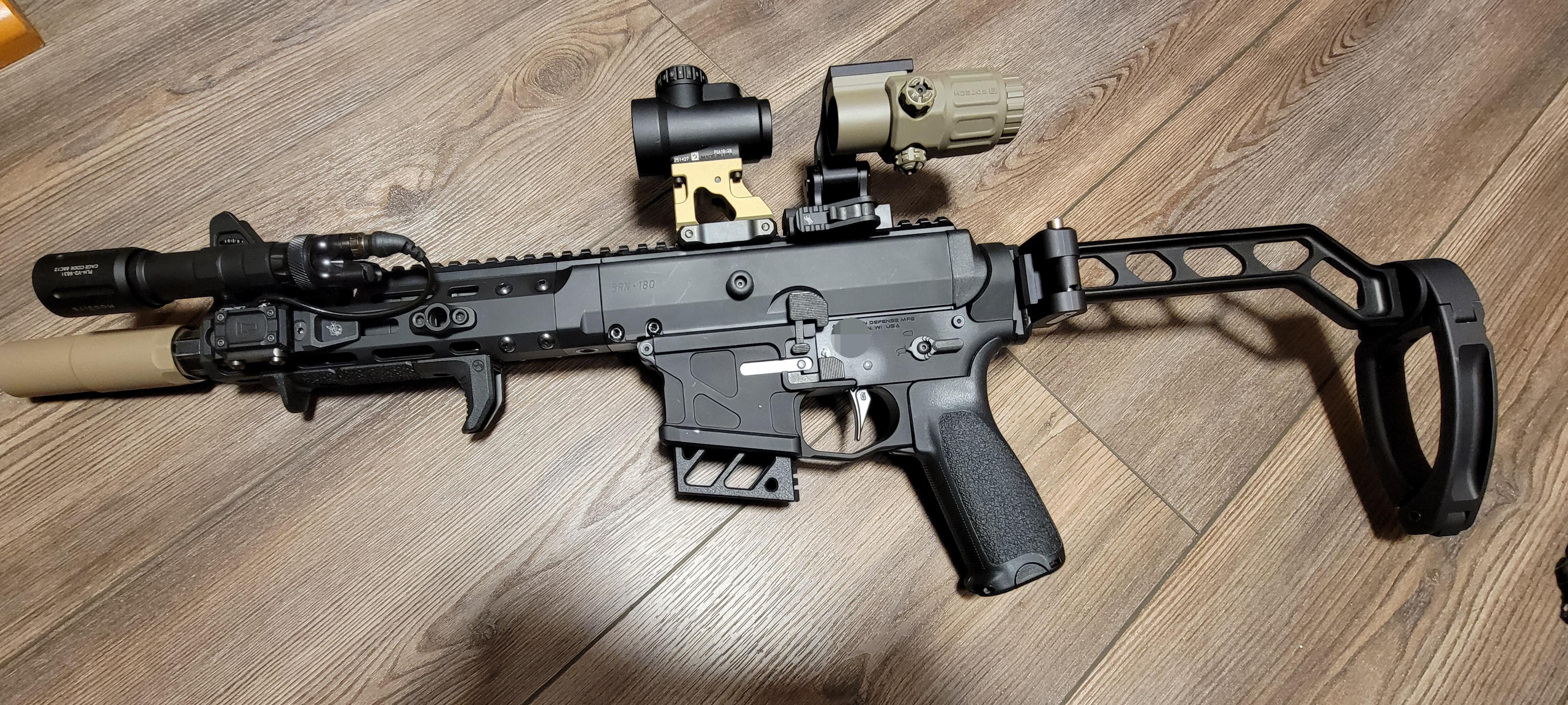 300 bo pistol, 1 round mag. whitetail hunting in Illinois, this year