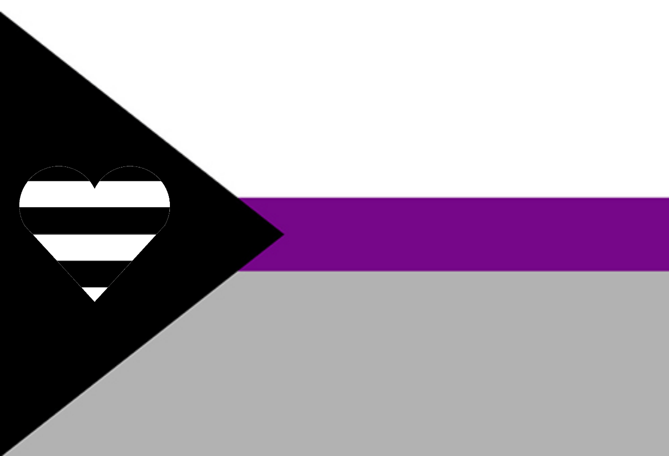 Made a 2nd version of a Straight Demisexual flag for those whom are
