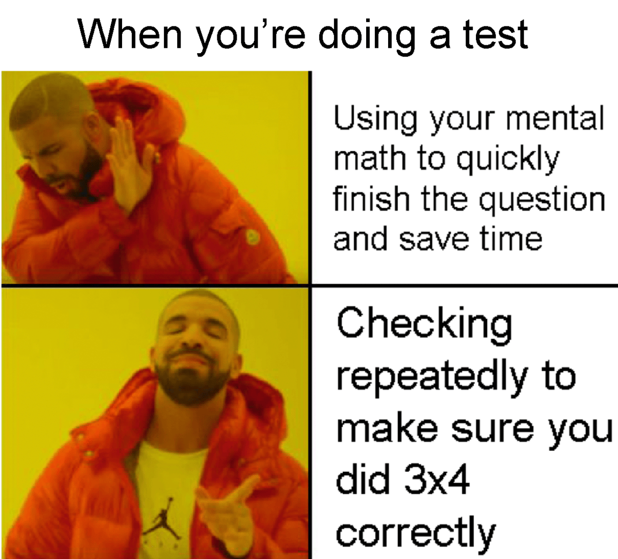 PSAT gave me PTSD memes