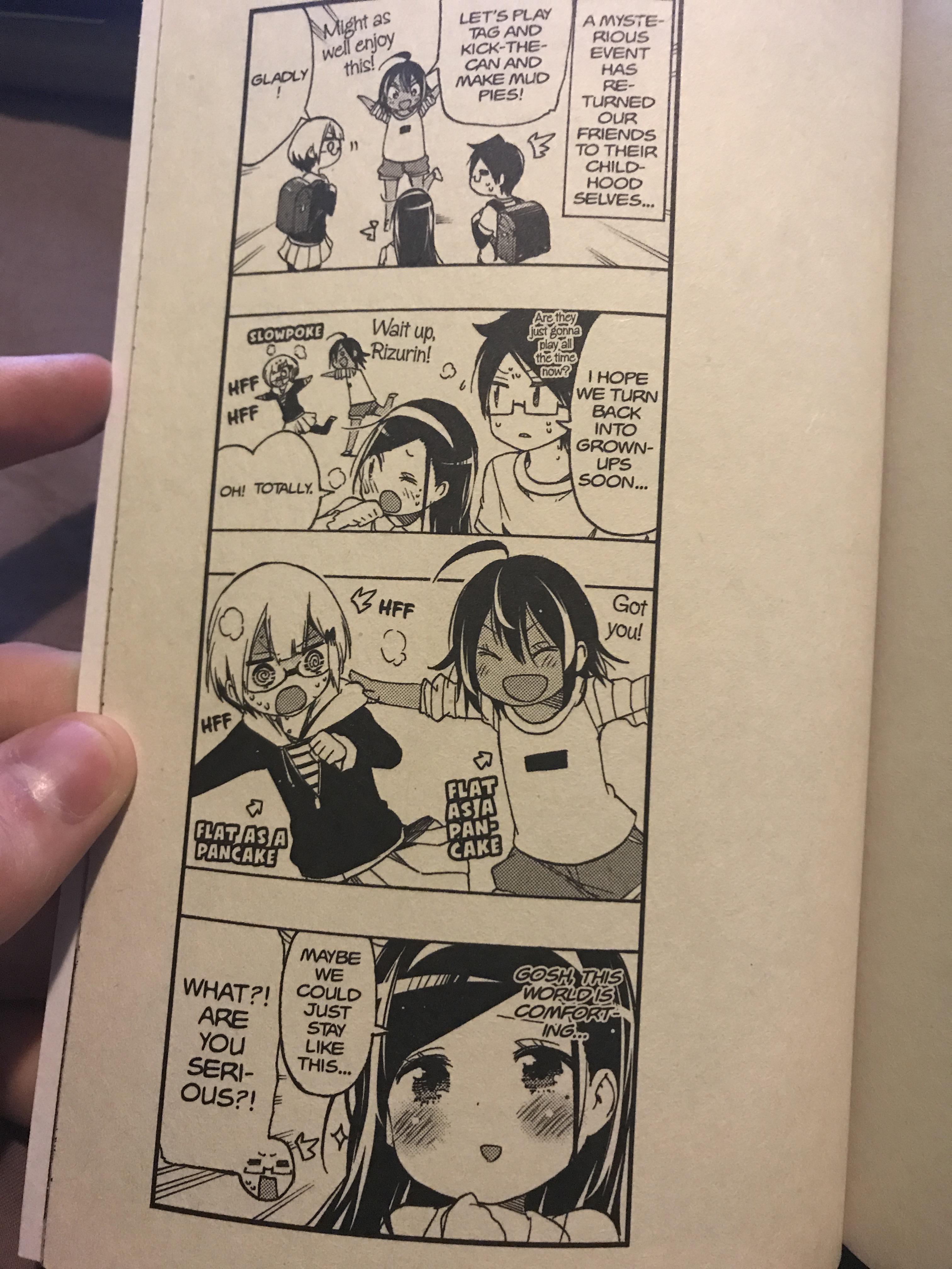 Volume 4, bonus comic WeCantStudy