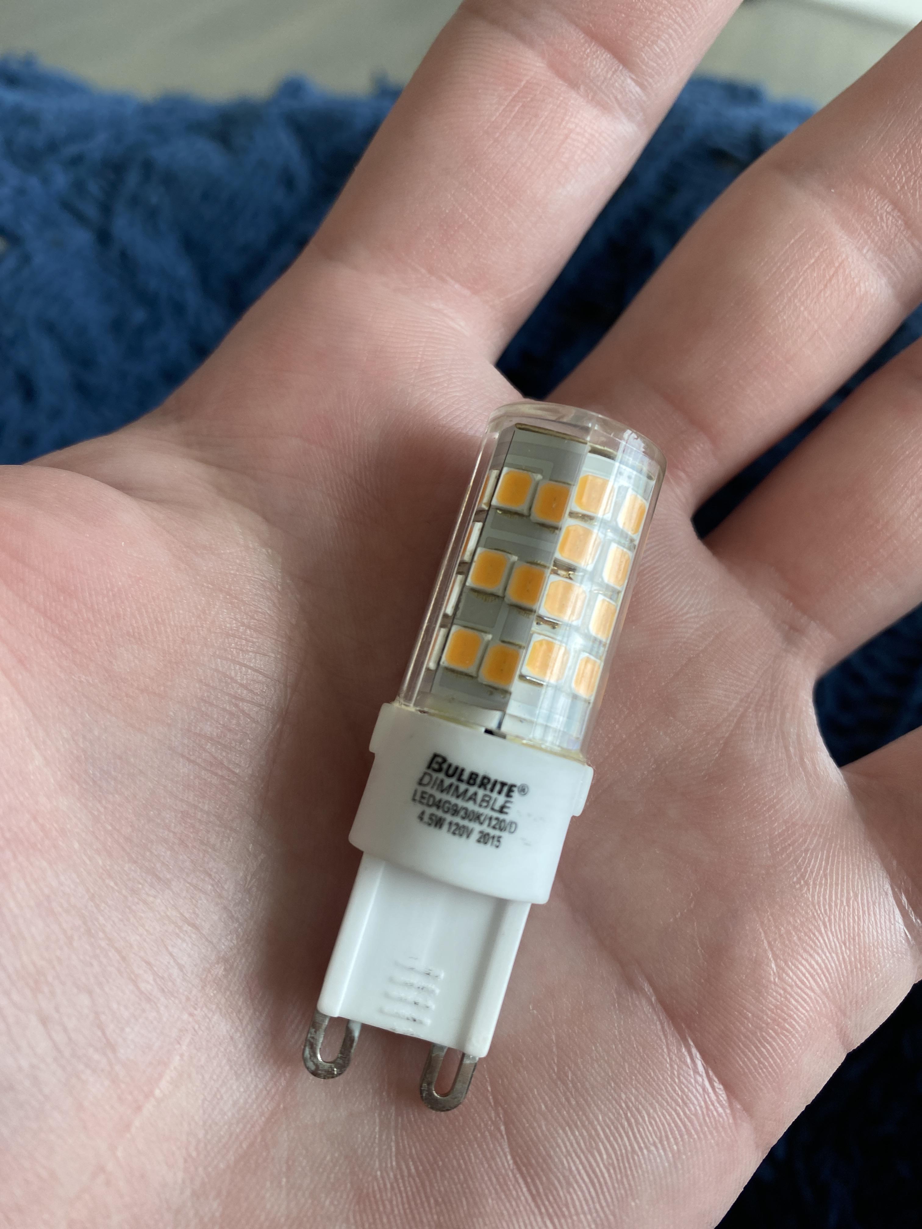 Anyone know of any smart colored G9 bulbs that you can control with