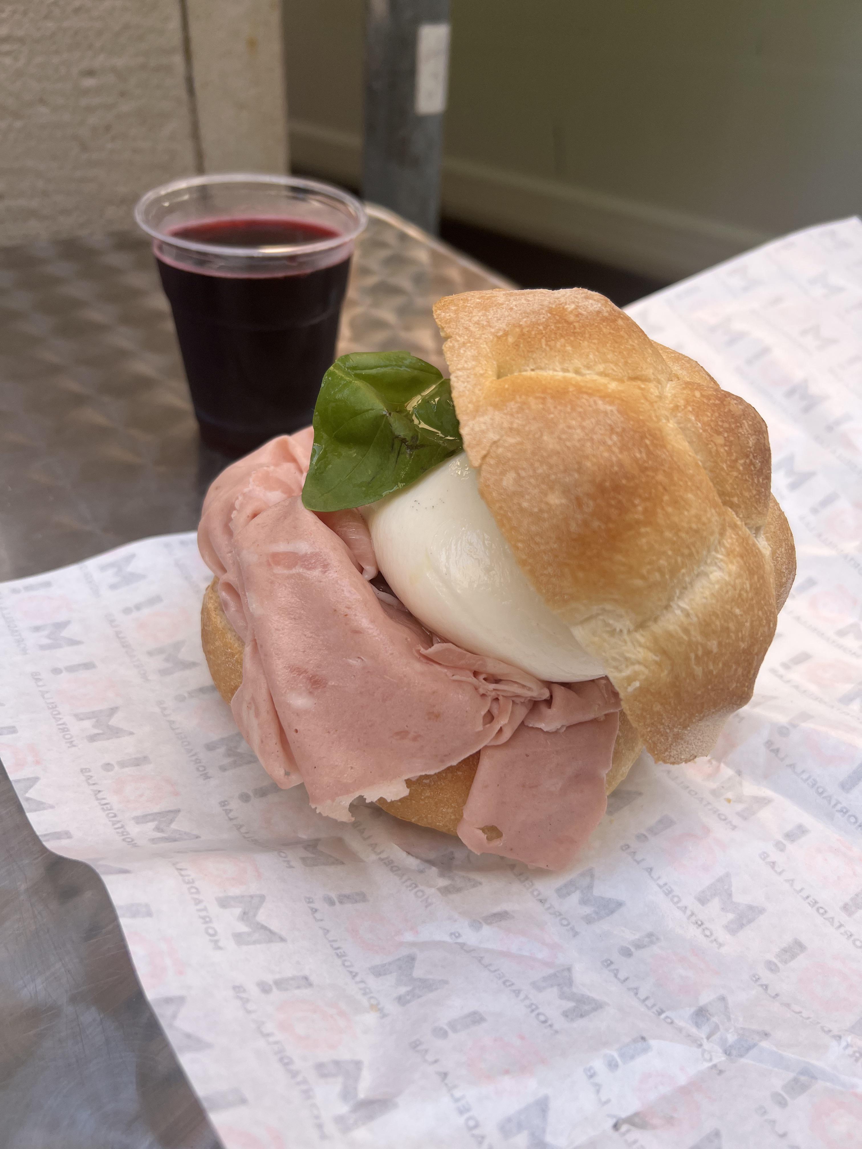 Mò Mortadella Lab Bologna, Italy r/eatsandwiches