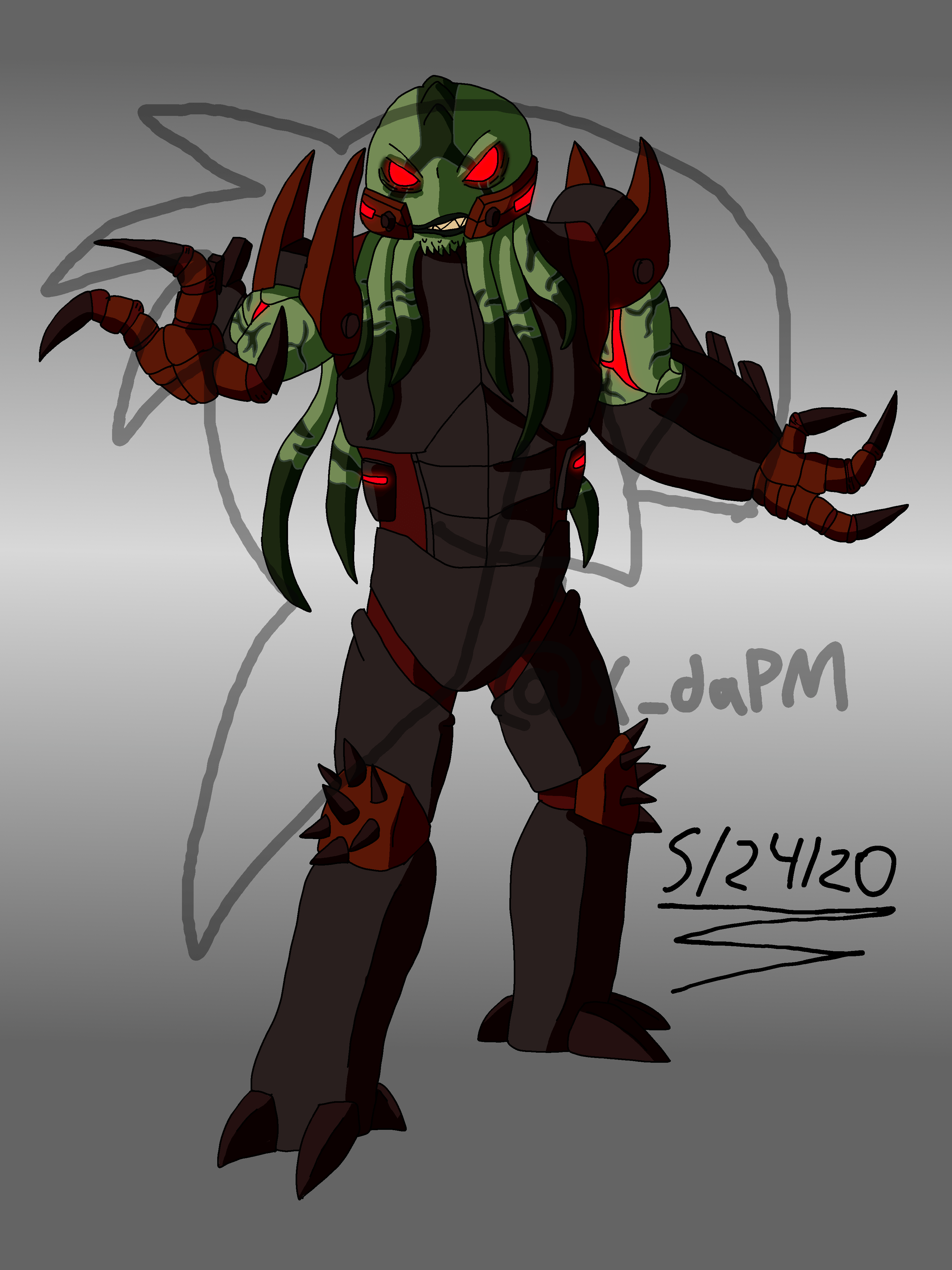 My redesign of Vilgax Ben10