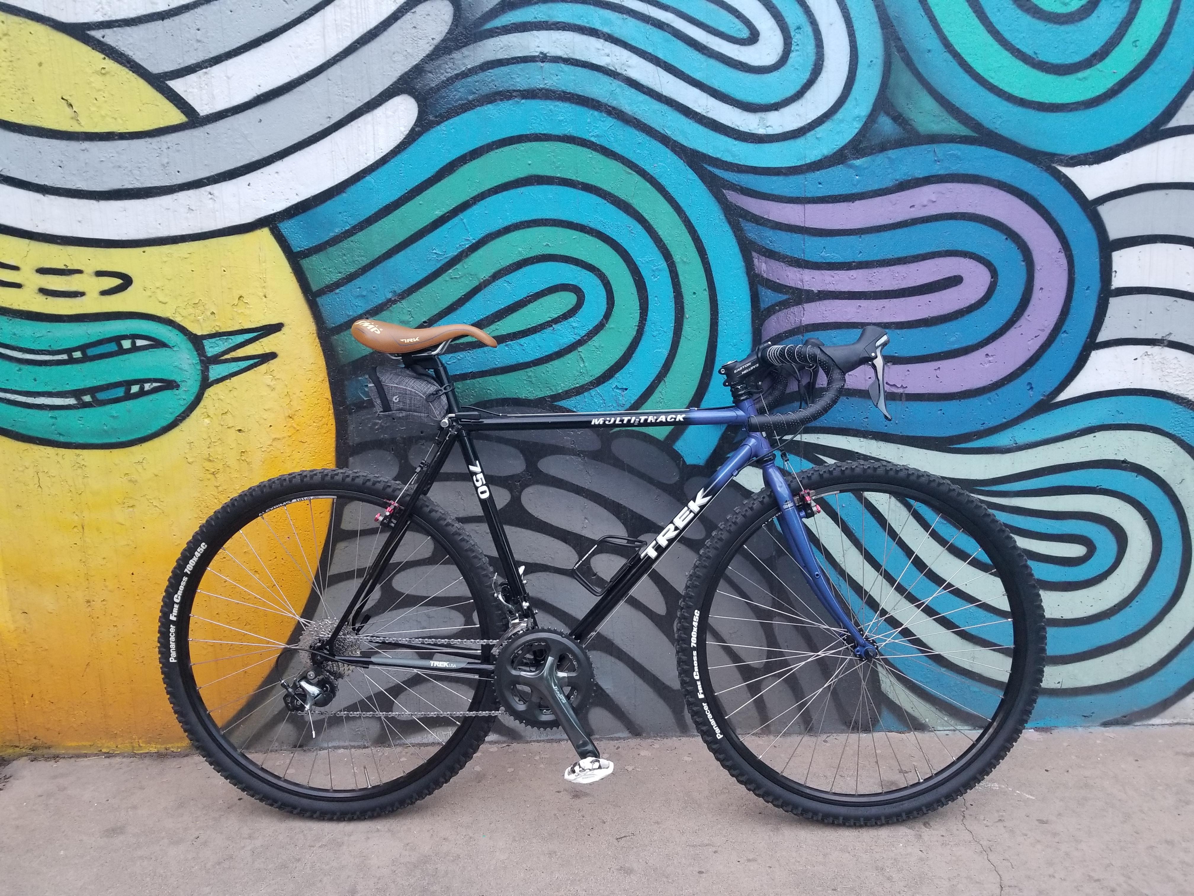 Thought I'd share my 1993 Trek Multitrack 750 that I've 'modernized