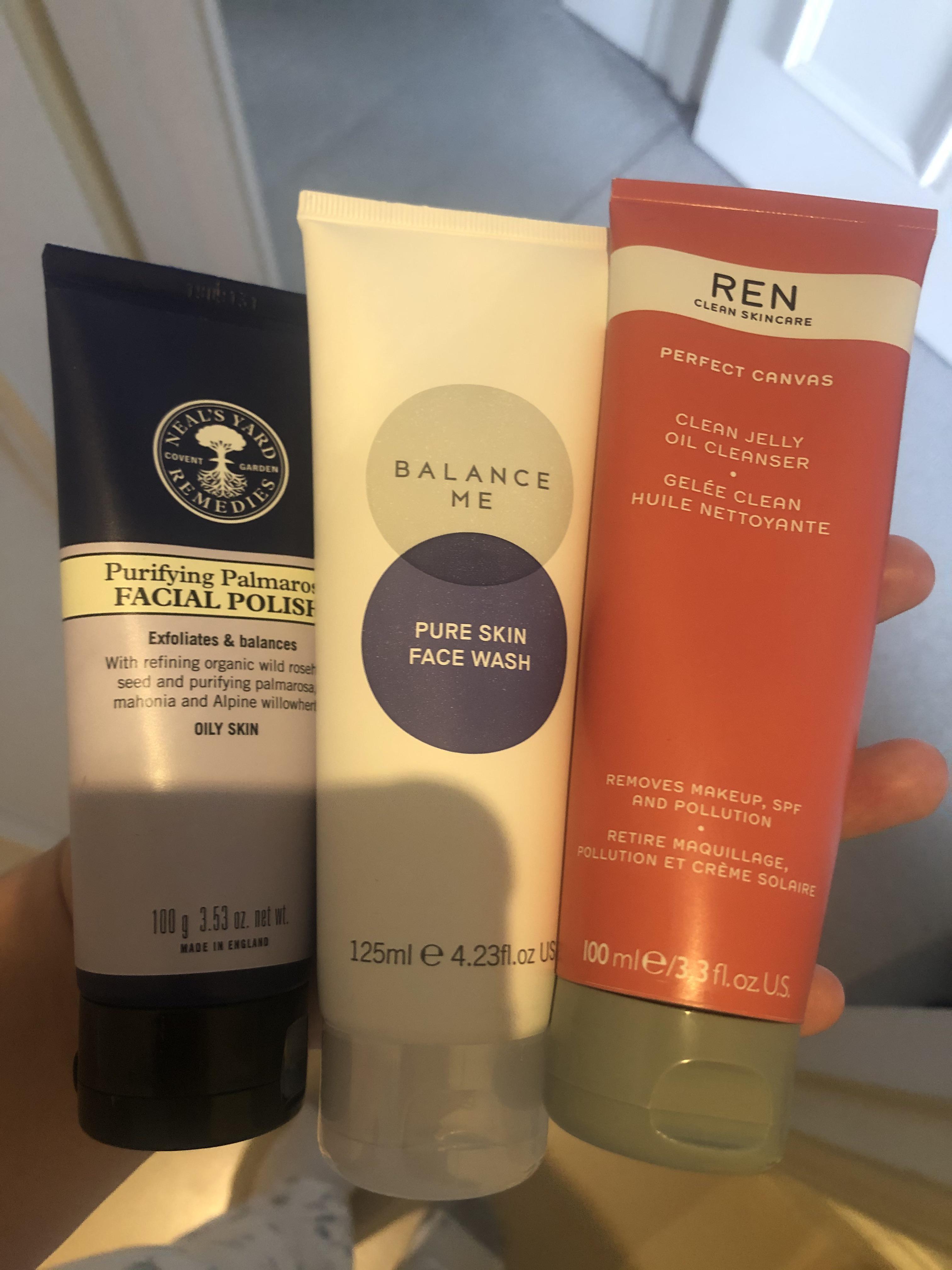 Current natural, cruelty free cleanser collection (UK) r/SkincareFlatlays