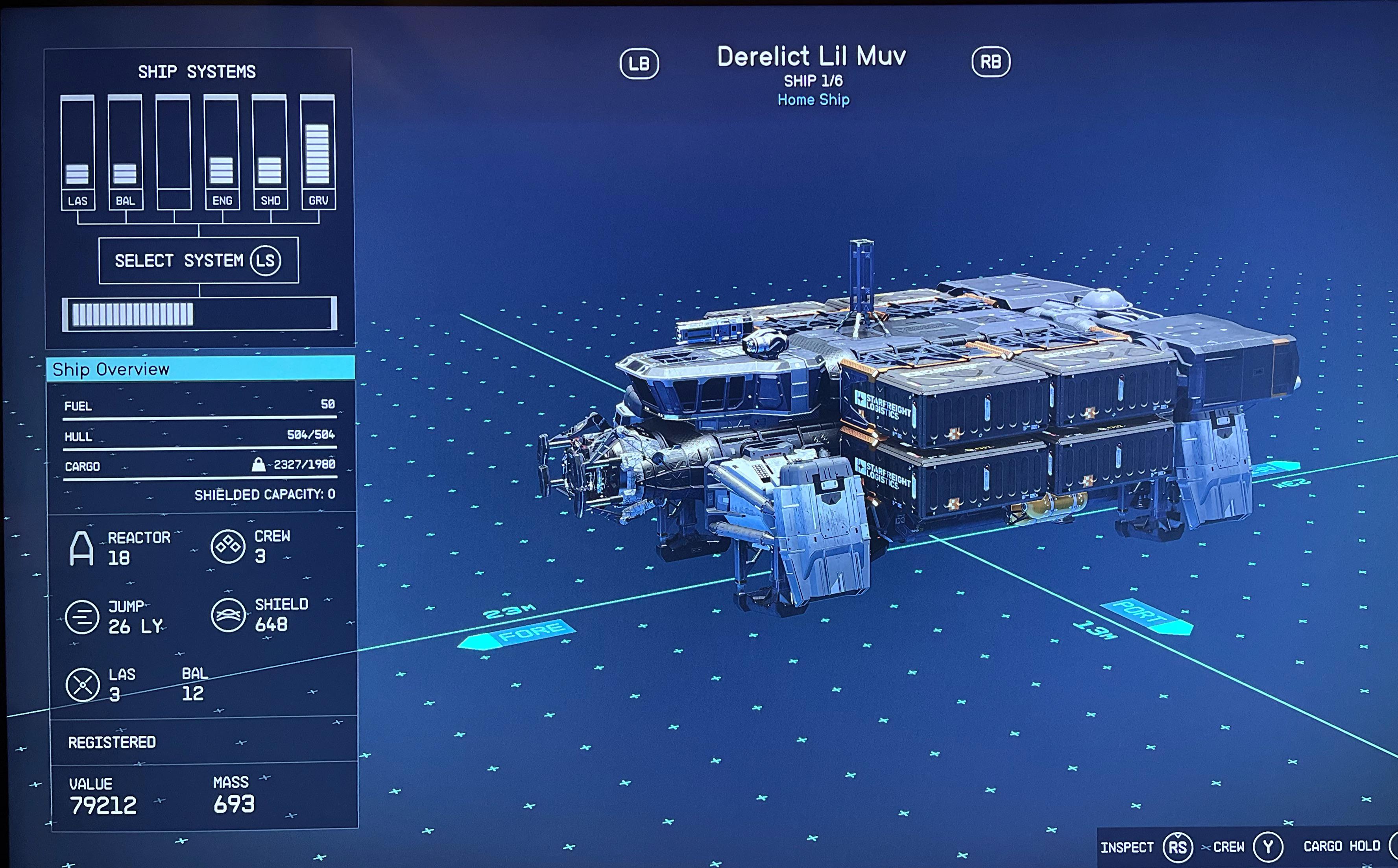 Starfield (basically) free ship r/Starfield