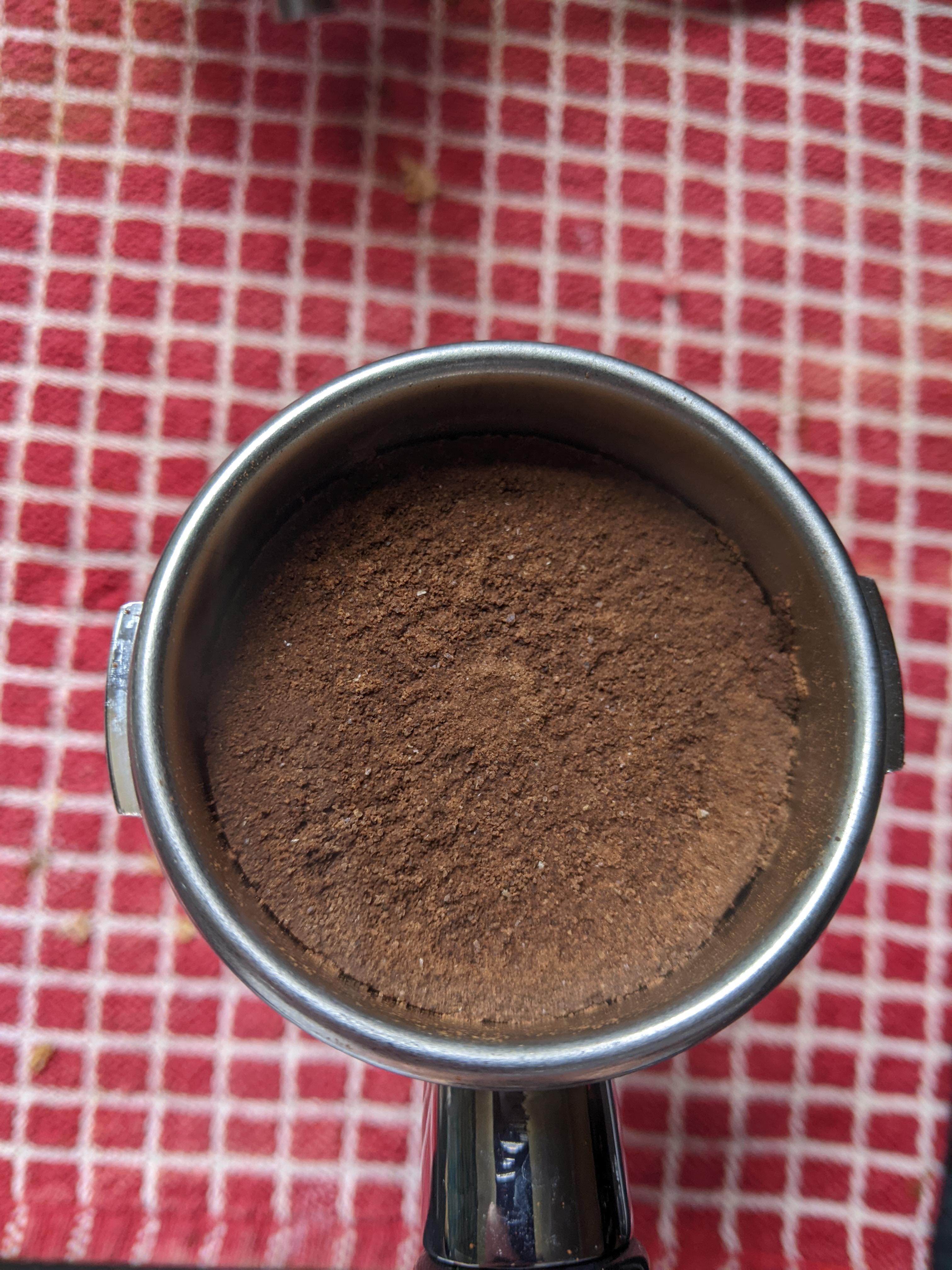 Puck analysis my shots seem under extracted, could water be bypassing