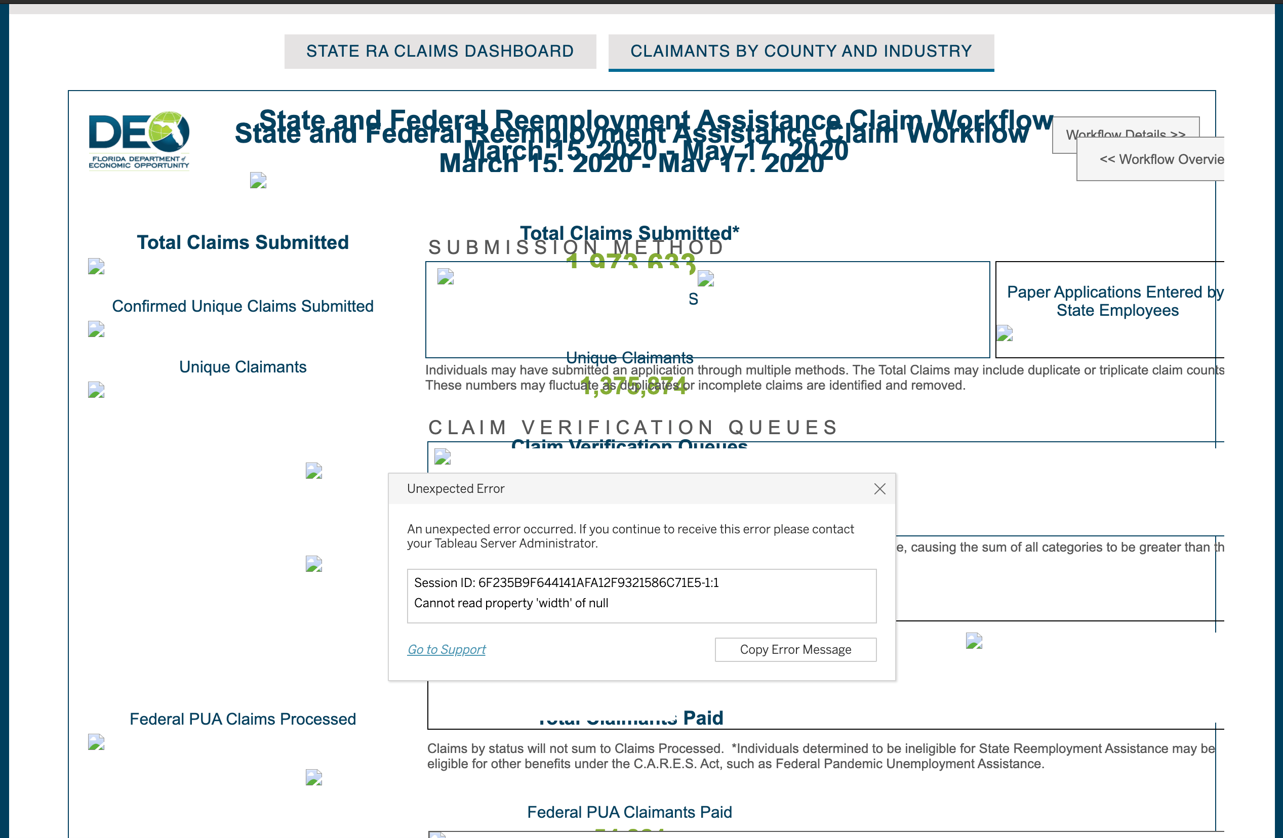 Getting all the useful unemployment information I need from Florida DEO