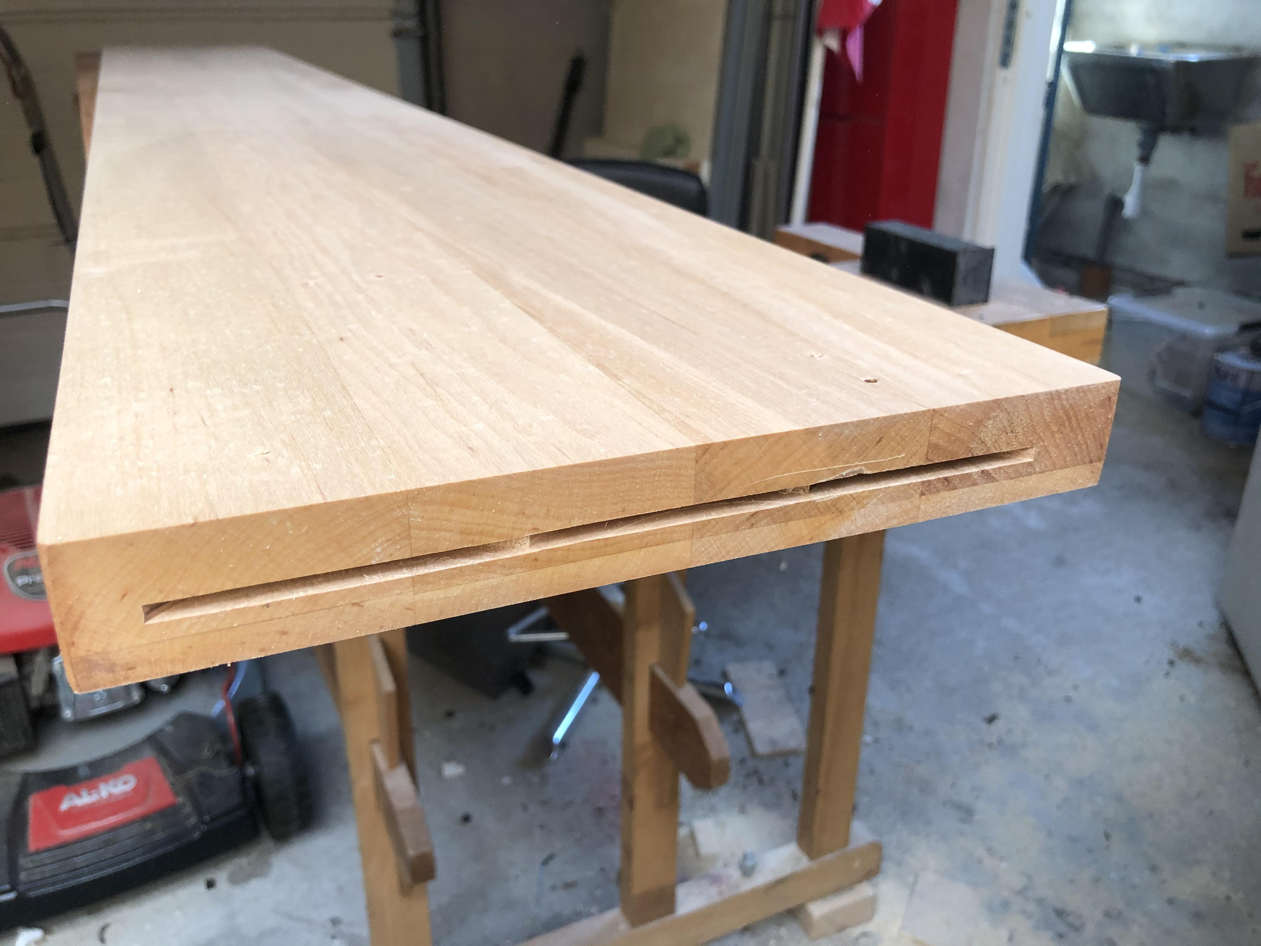 Question on Planing a glued up board r/woodworking