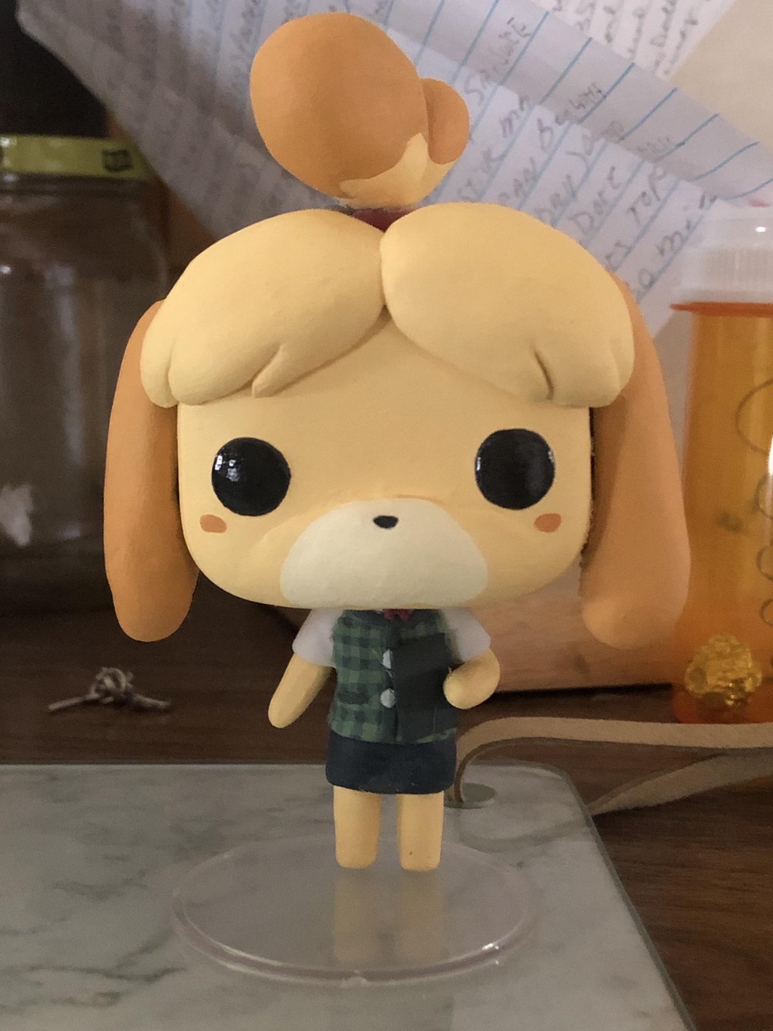 I've been excited to share my first custom, Isabelle from Animal