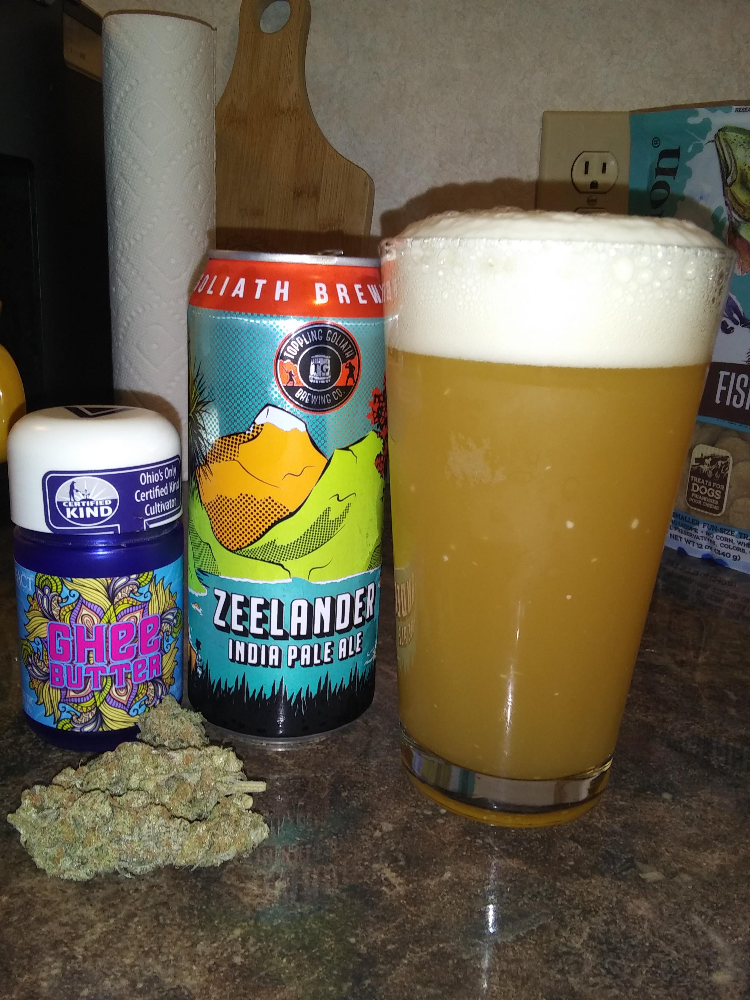 Galenas Ghee Butter 27 and toppling Goliath New Zealander 6.2 r