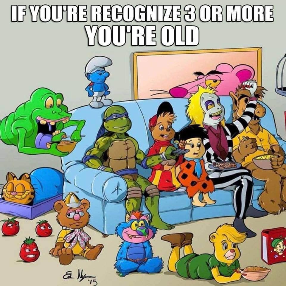Name 3 of these characters everyone knows r/terriblefacebookmemes