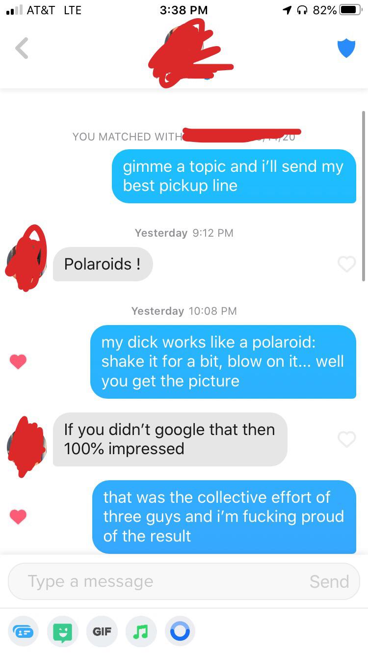 when the boys collaborate on pickup lines r/Tinder