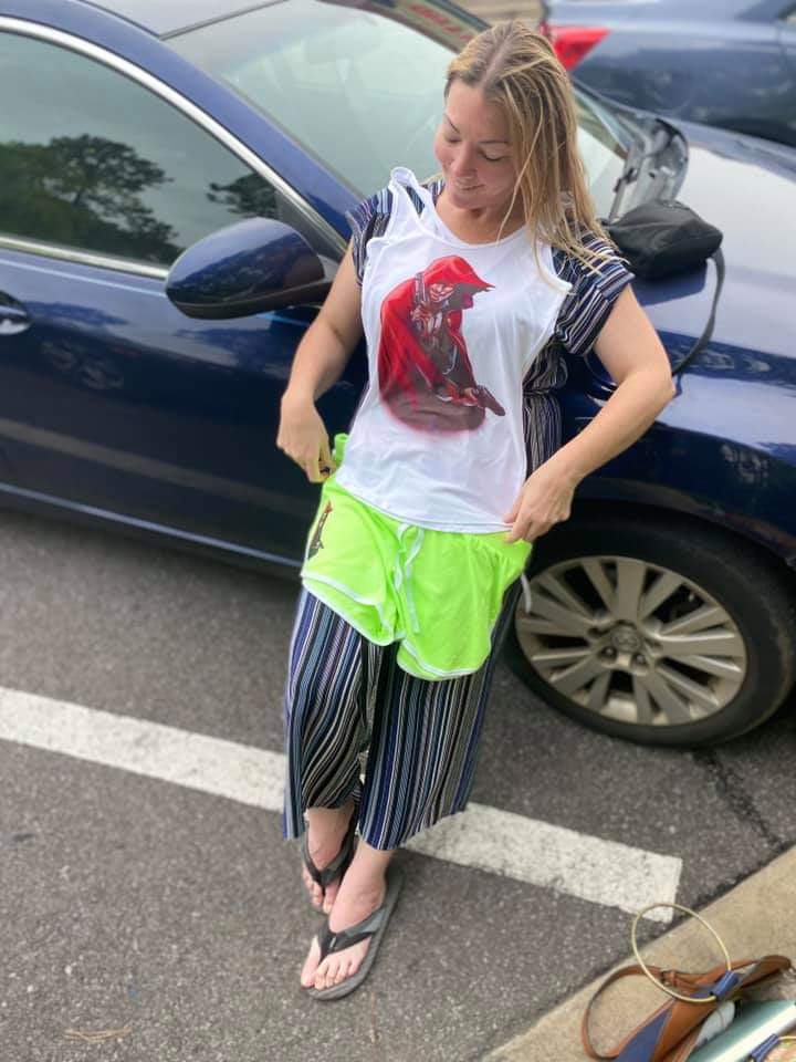 Parker Robbins the hood love! I am loved! My besties decked me out with