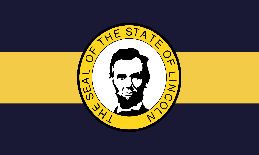 A New flag for the state of lincoln r/vexillology