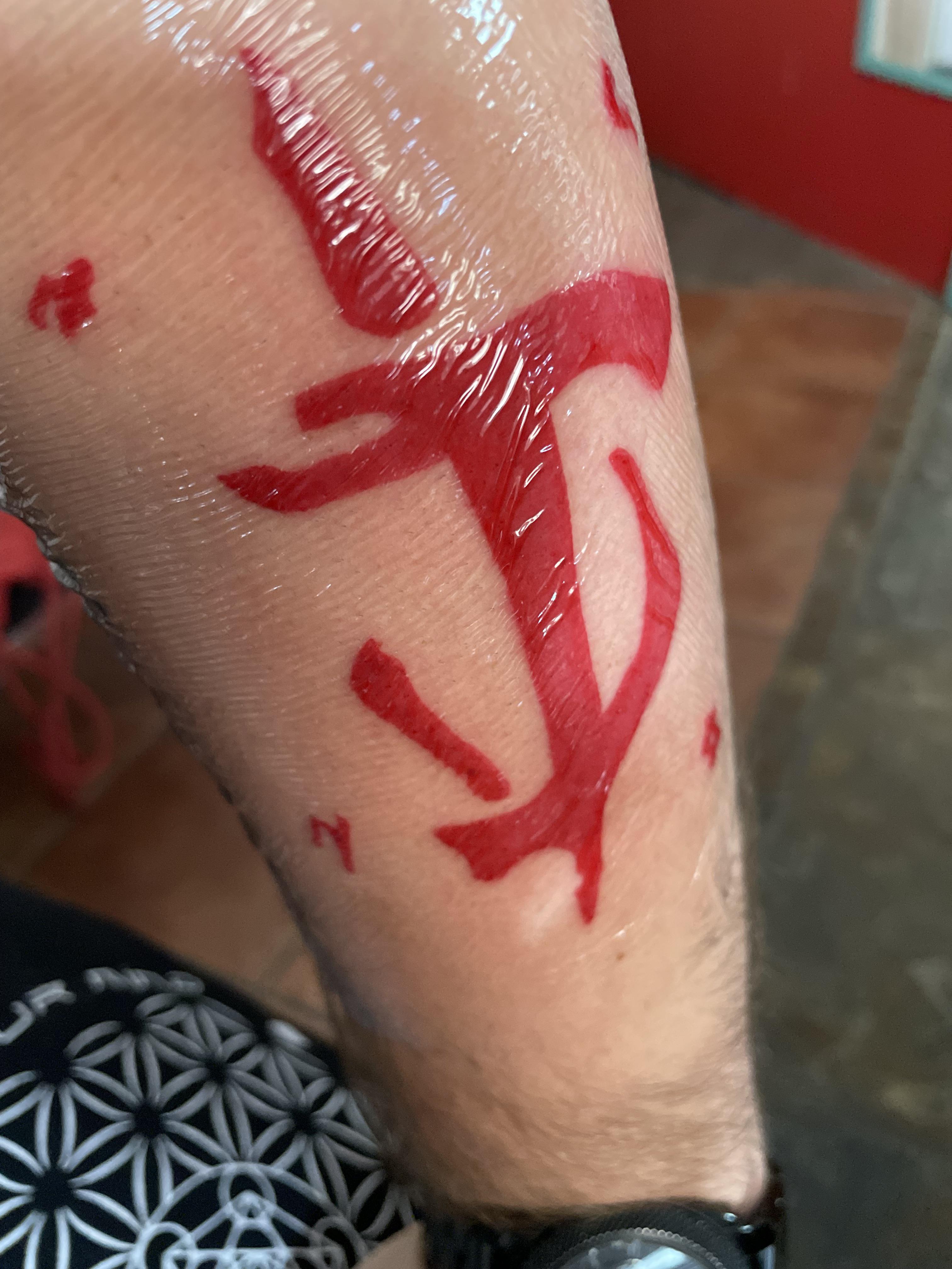 Slayer tattoo. Just got it done Doom