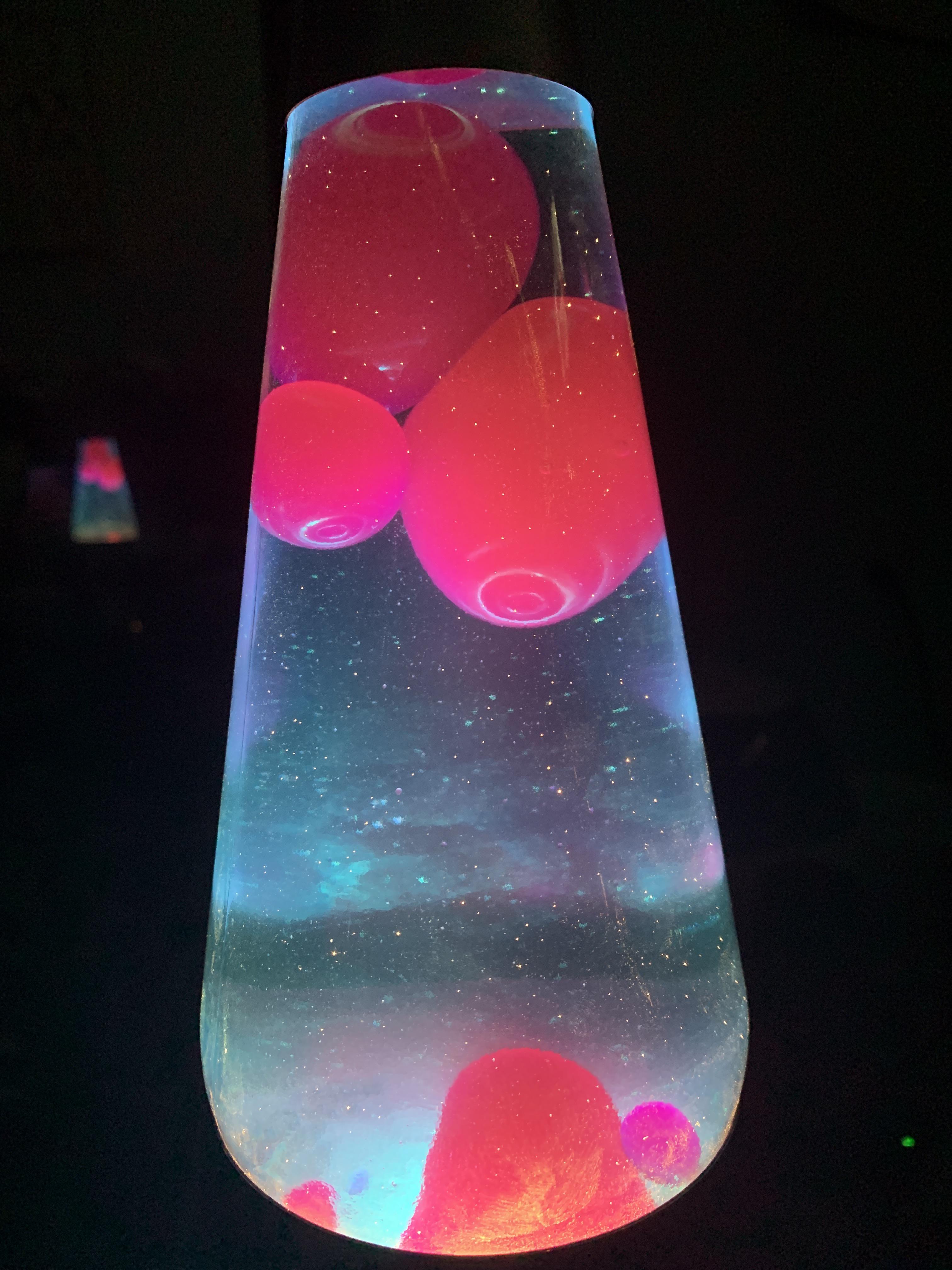 My new lava lamp came with imperfections on the globe. Is this normal and will it go away over
