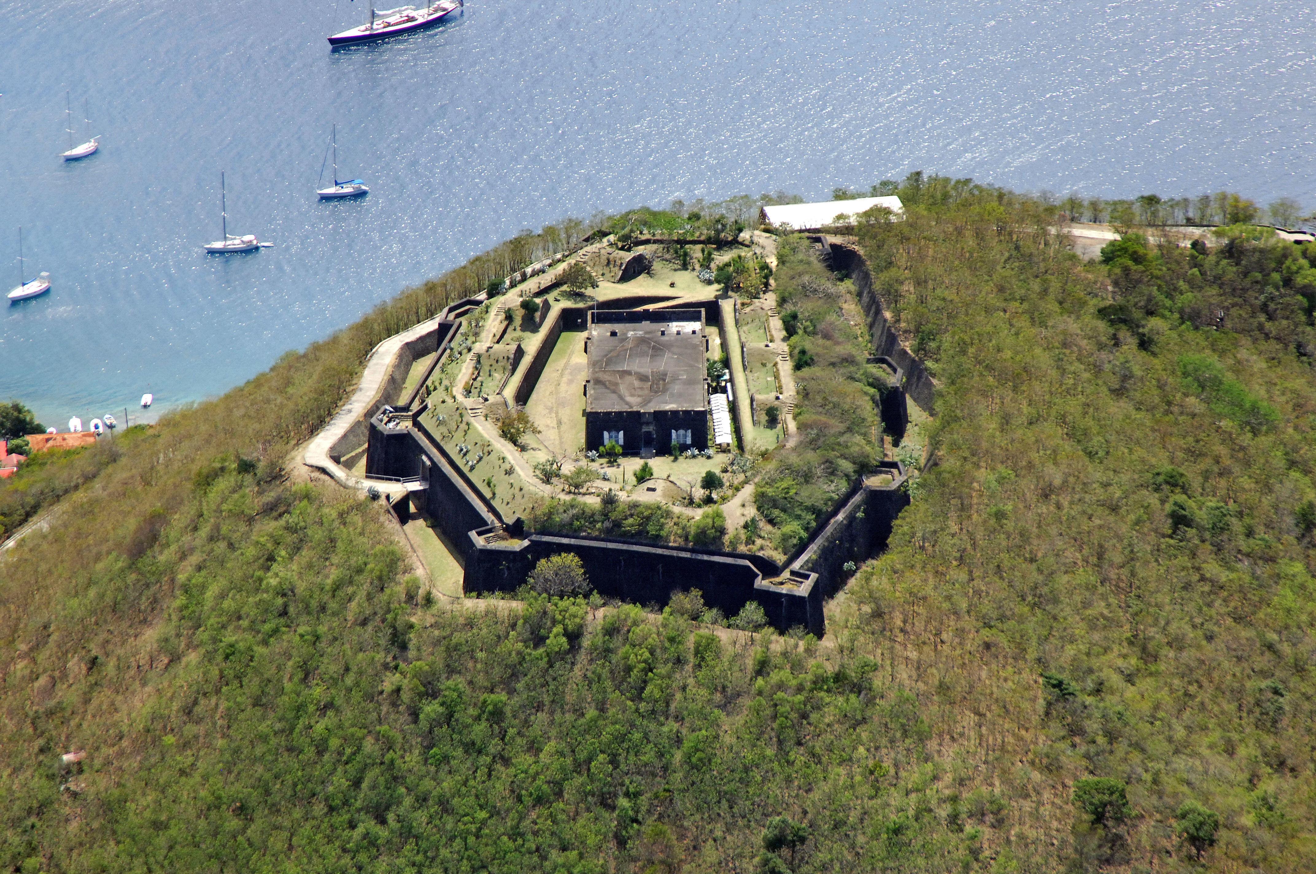Fort Napoléon, Terre de Haut, Martinique, France r/castles